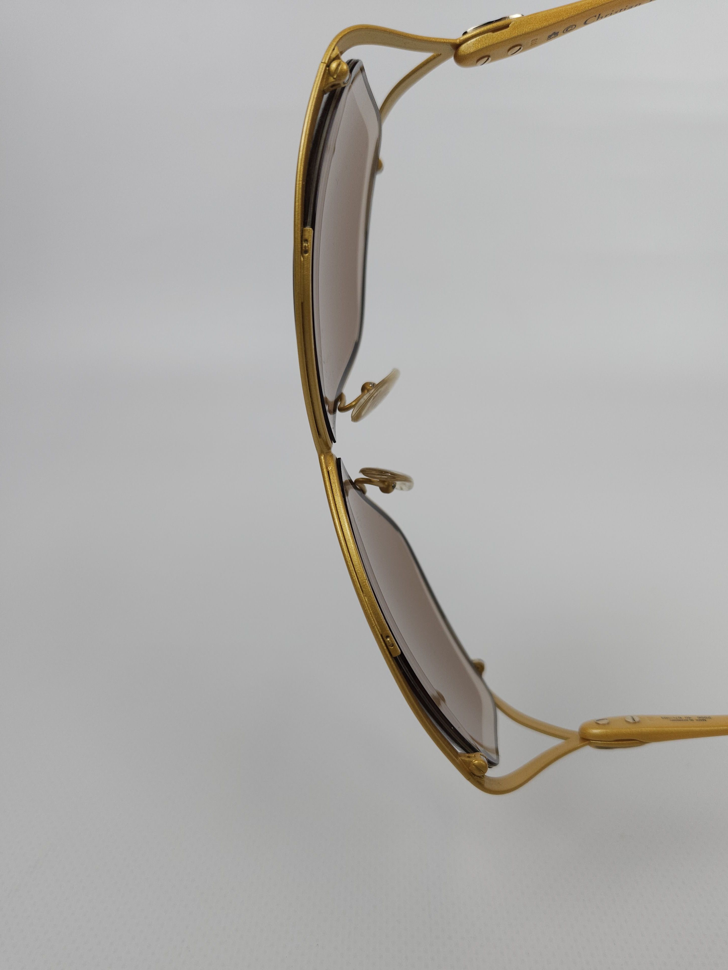 Dior Vintage 80s Dior 2056 40 butterfly sunglasses Size ONE SIZE - 15 Thumbnail