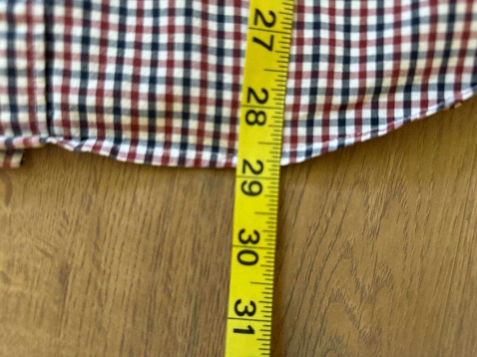 J.Crew J. Crew Men's L Slim Fit Red Blue Check Button Down Shirt Size US L / EU 52-54 / 3 - 6 Thumbnail
