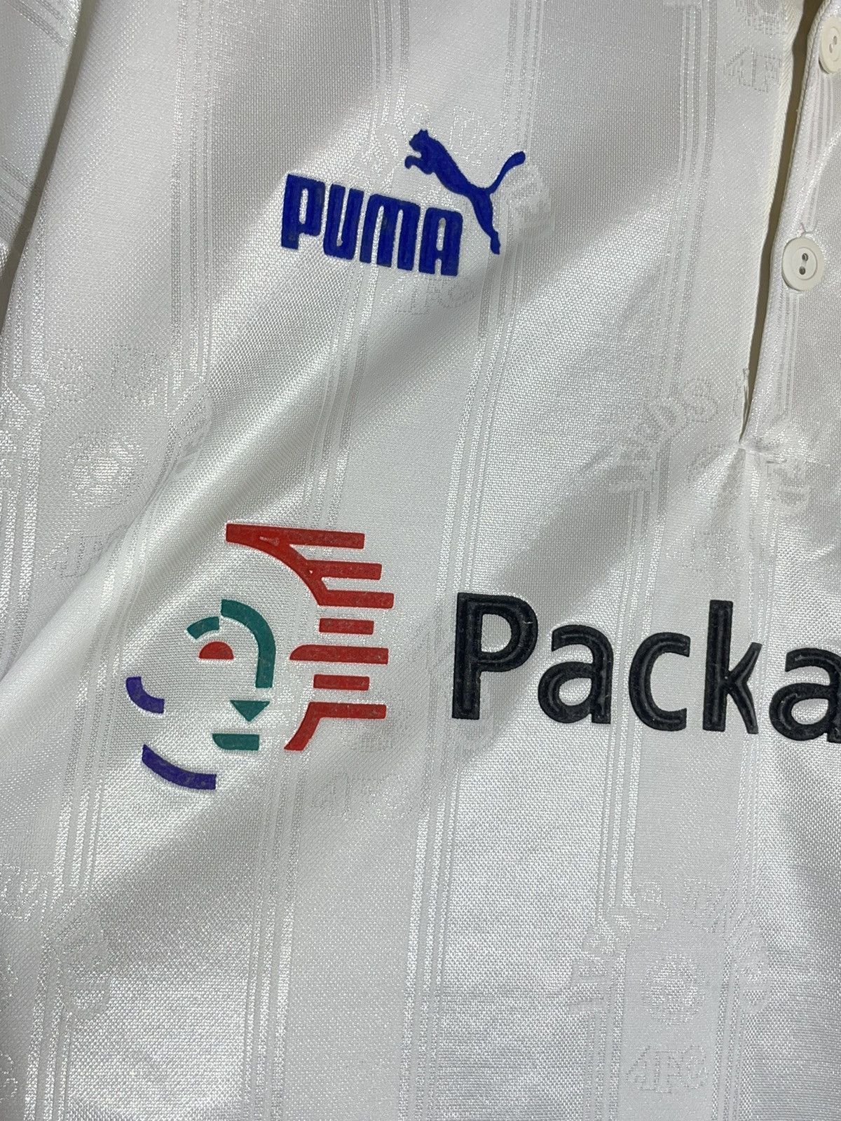 Puma × Vintage Leeds United Puma 1996/98 Vintage Football Shirt Size US XL / EU 56 / 4 - 5 Thumbnail