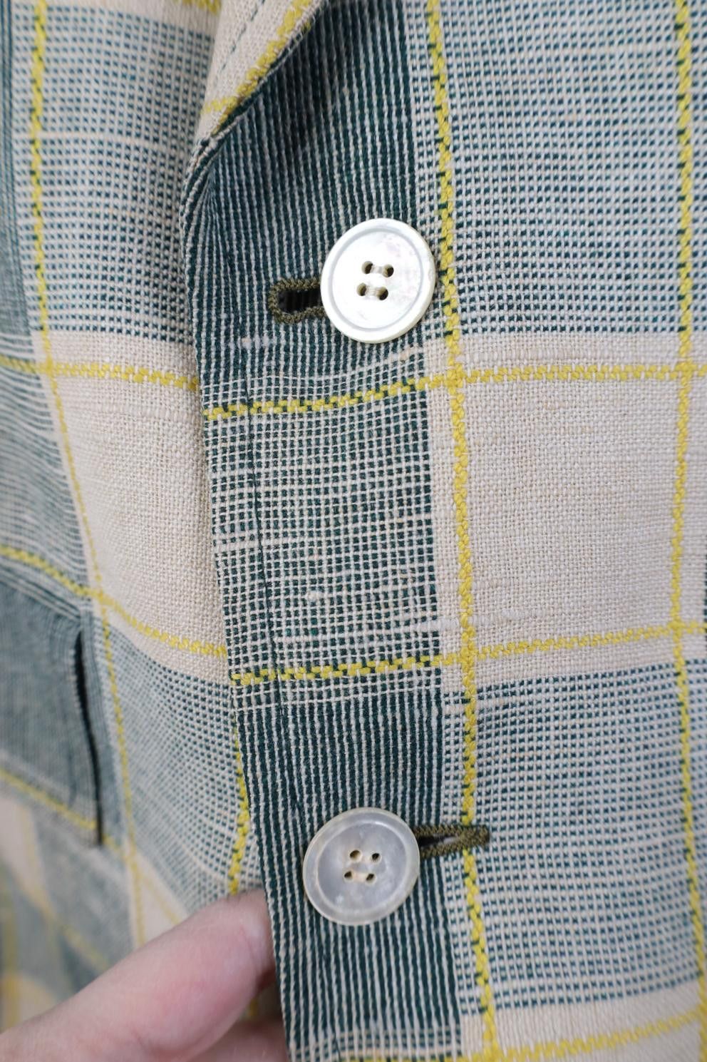 Vintage Vintage 70s Rockabilly Wool Suit Blazer Jacket Plaid USA Size US L / EU 52-54 / 3 - 9 Thumbnail