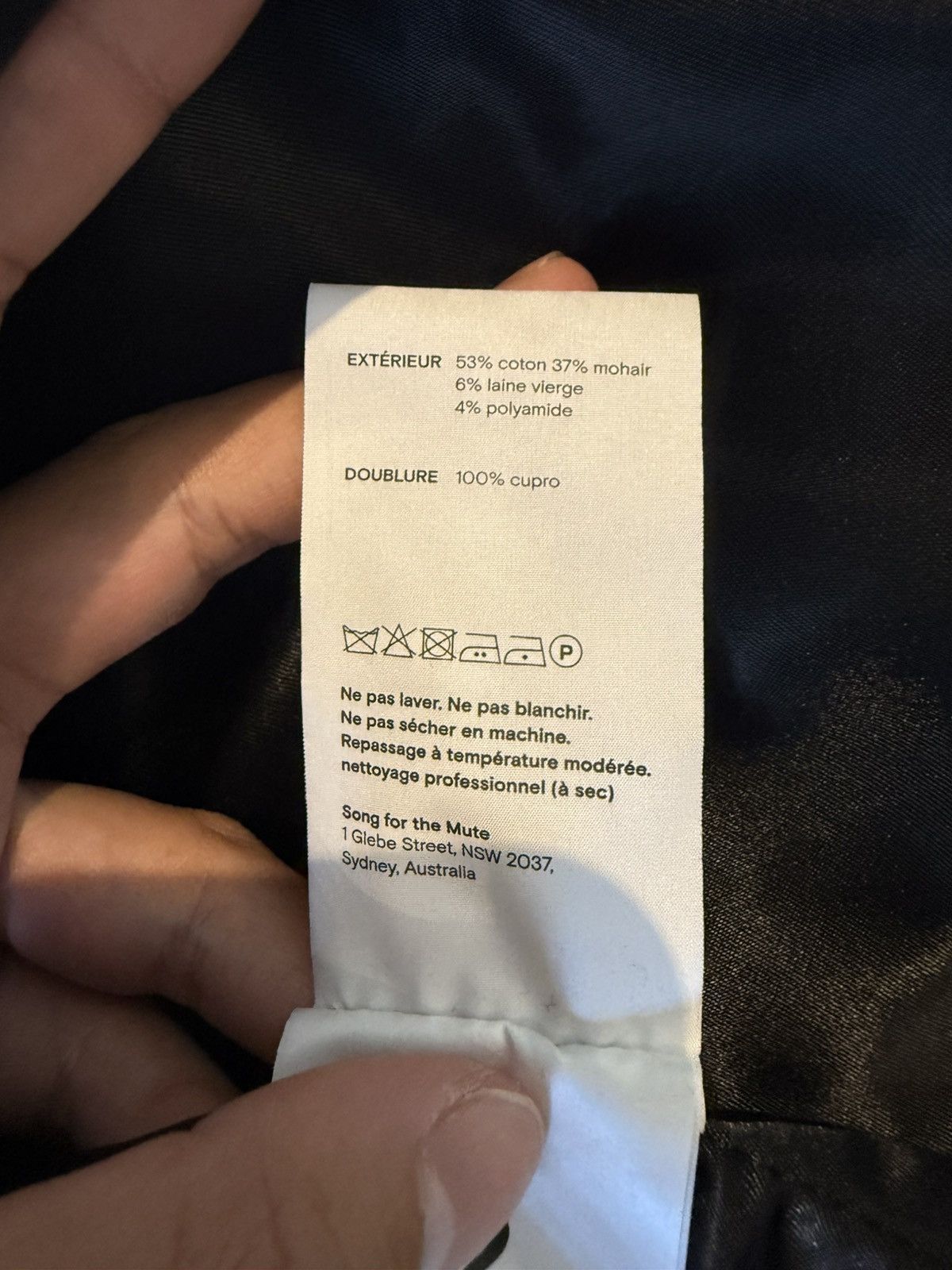 Song For The Mute Smft 21.2 jacket Size US M / EU 48-50 / 2 - 4 Thumbnail
