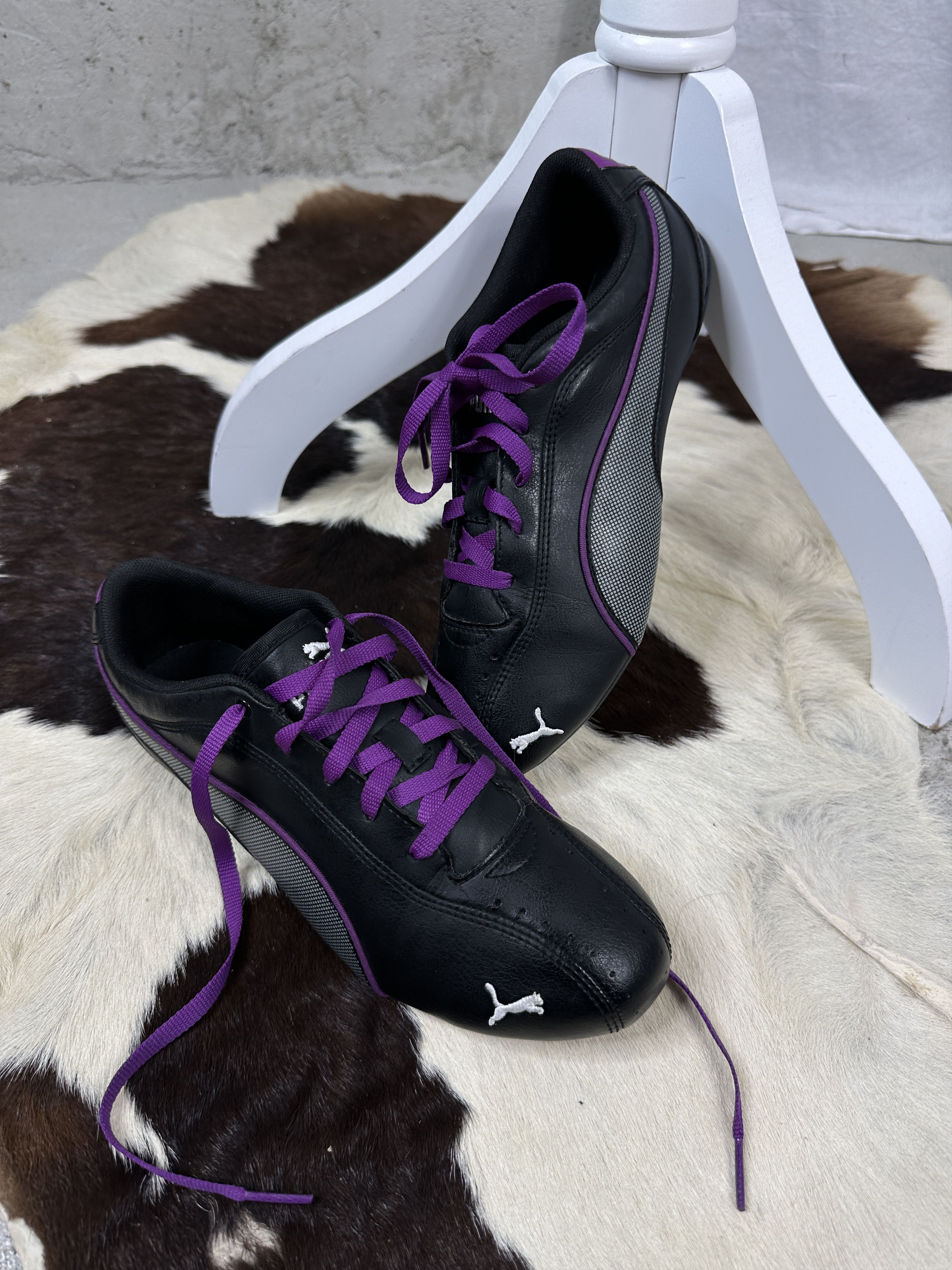 Puma × Vintage Vintage Y2K Sportswear Leather Puma Speed Cat 00s Sneakers Size US 7 / IT 37 - 1 Thumbnail
