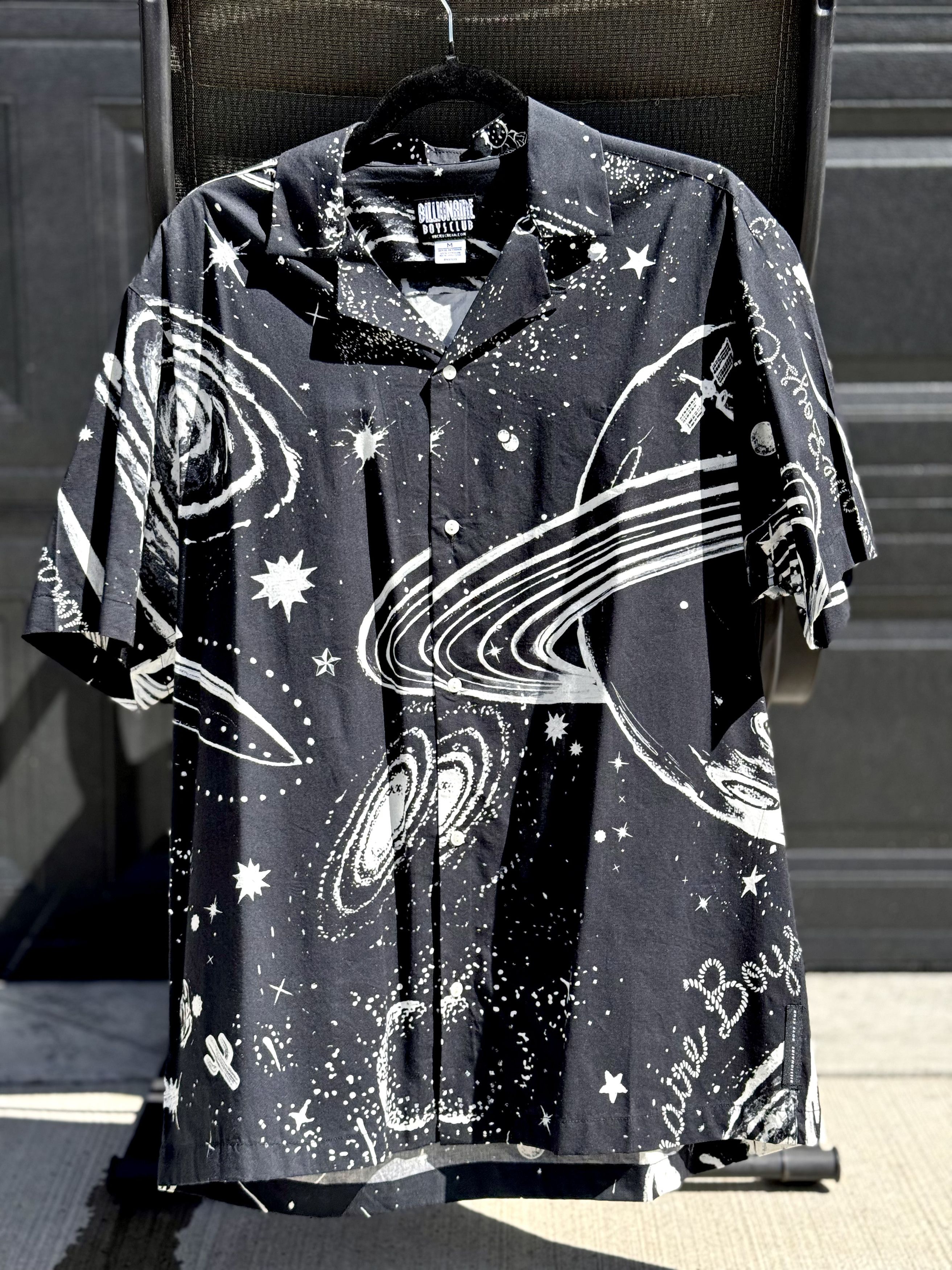 Billionaire Boys Club ALL OVER PRINT GALACTIC BUTTON SHIRT Size US M / EU 48-50 / 2 - 1 Thumbnail