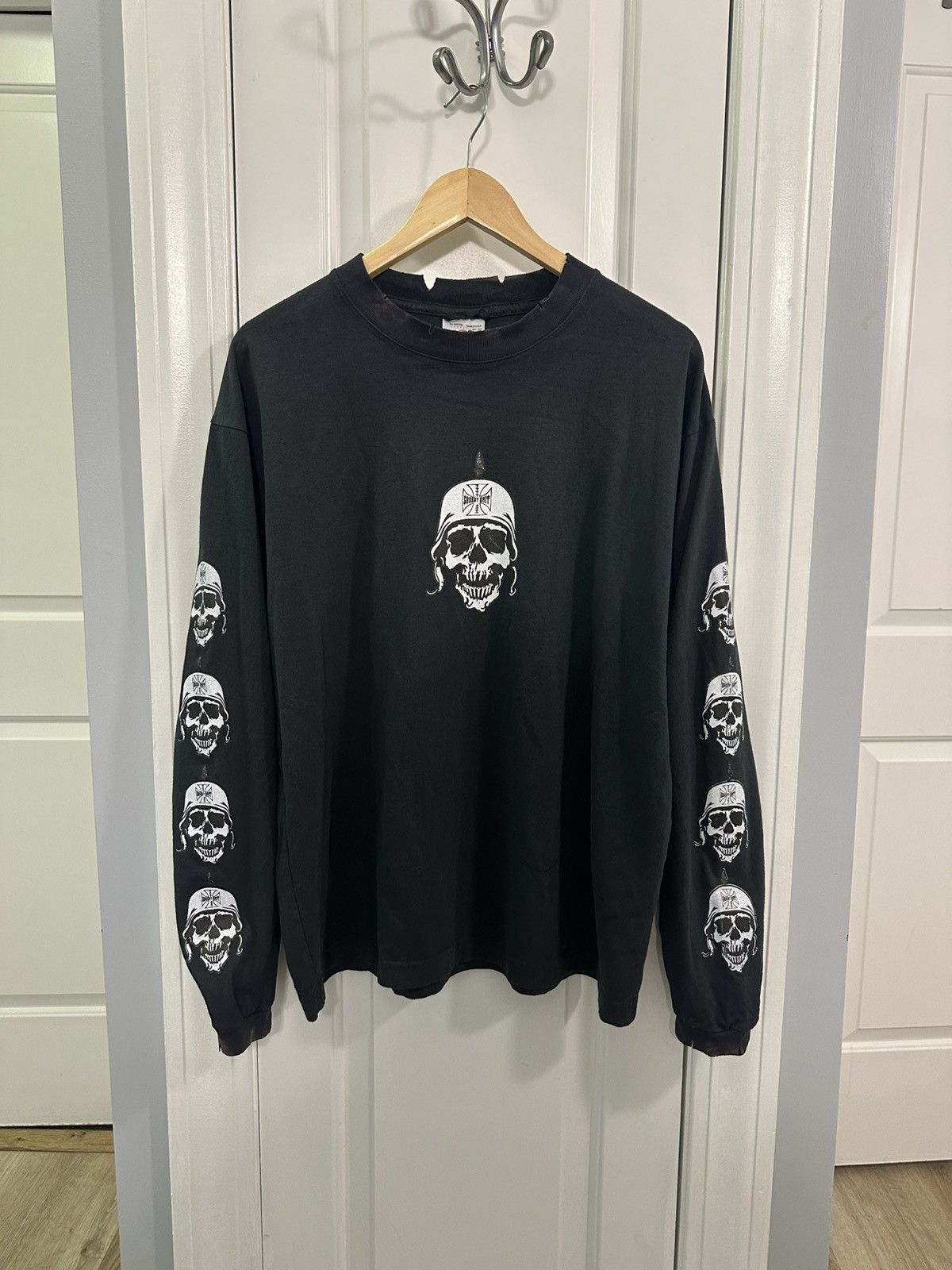 Greedy Unit × Streetwear Greedy Unit Screw Head Long Sleeve Black 