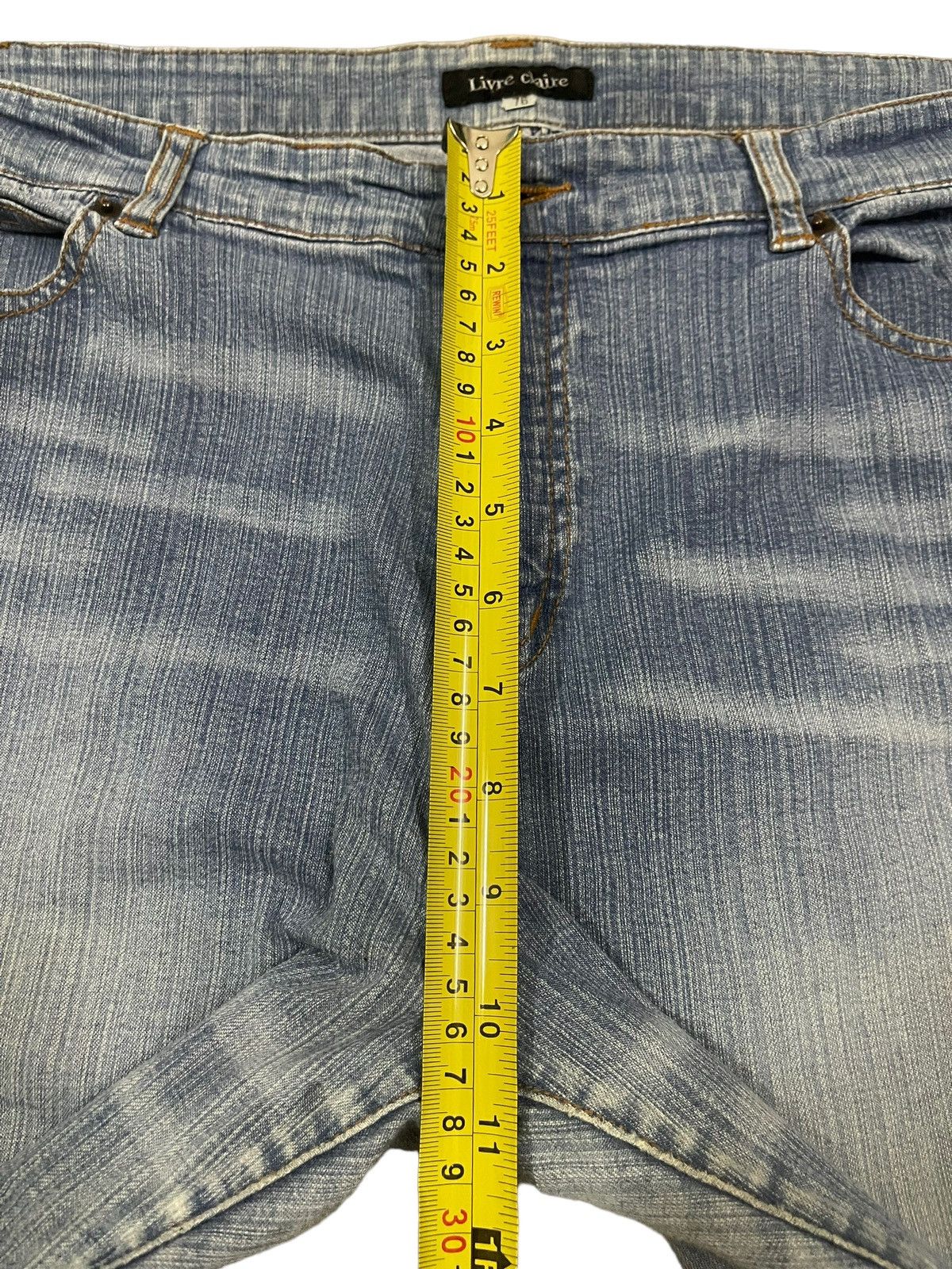 14th Addiction Vintage Japanese Brand Blue Wash Style Bootcut Jeans Size US 33 - 13 Thumbnail