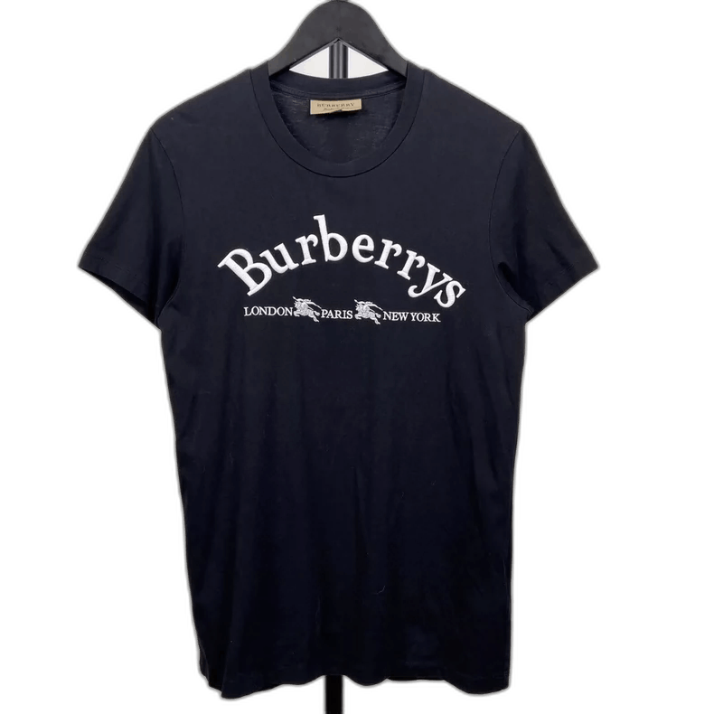 Burberry Burberrys Embroidered Short Sleeve T-Shirt Size US S / EU 44-46 / 1 - 1 Thumbnail