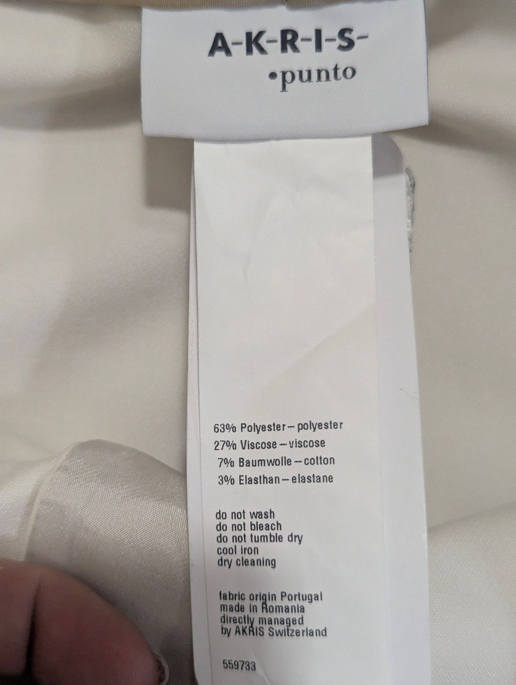 Akris Akris Punto NWT Chieko Cream Kick Flare Crop Trousers Size Size 32" / US 10 / IT 46 - 10 Thumbnail