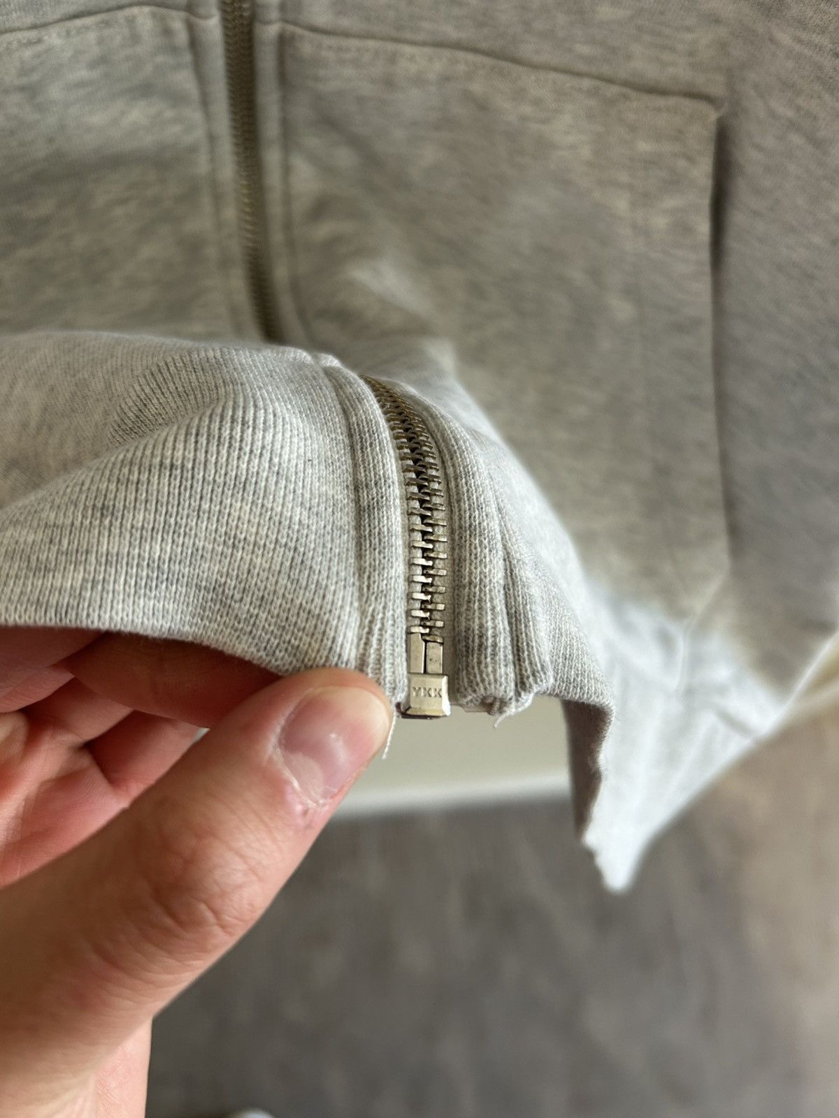 A.P.C. A.P.C VPC Logo Zip-Up Hoodie - Grey/orange Size US M / EU 48-50 / 2 - 5 Thumbnail