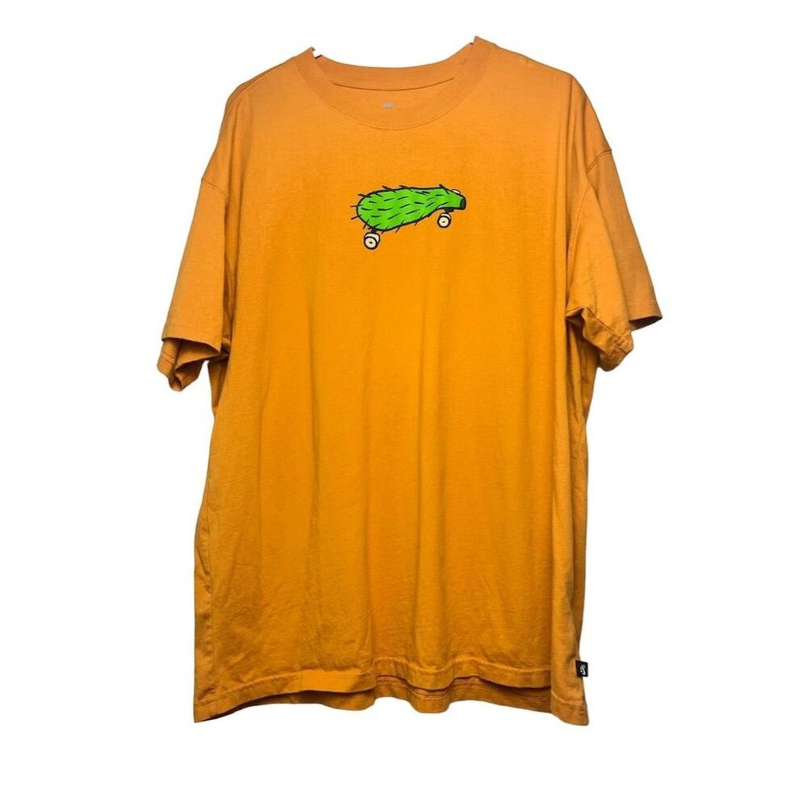 Nike Nike SB Spikey Skater Men's Graphic T-Shirt Yellow Size L Size US L / EU 52-54 / 3 - 2 Thumbnail