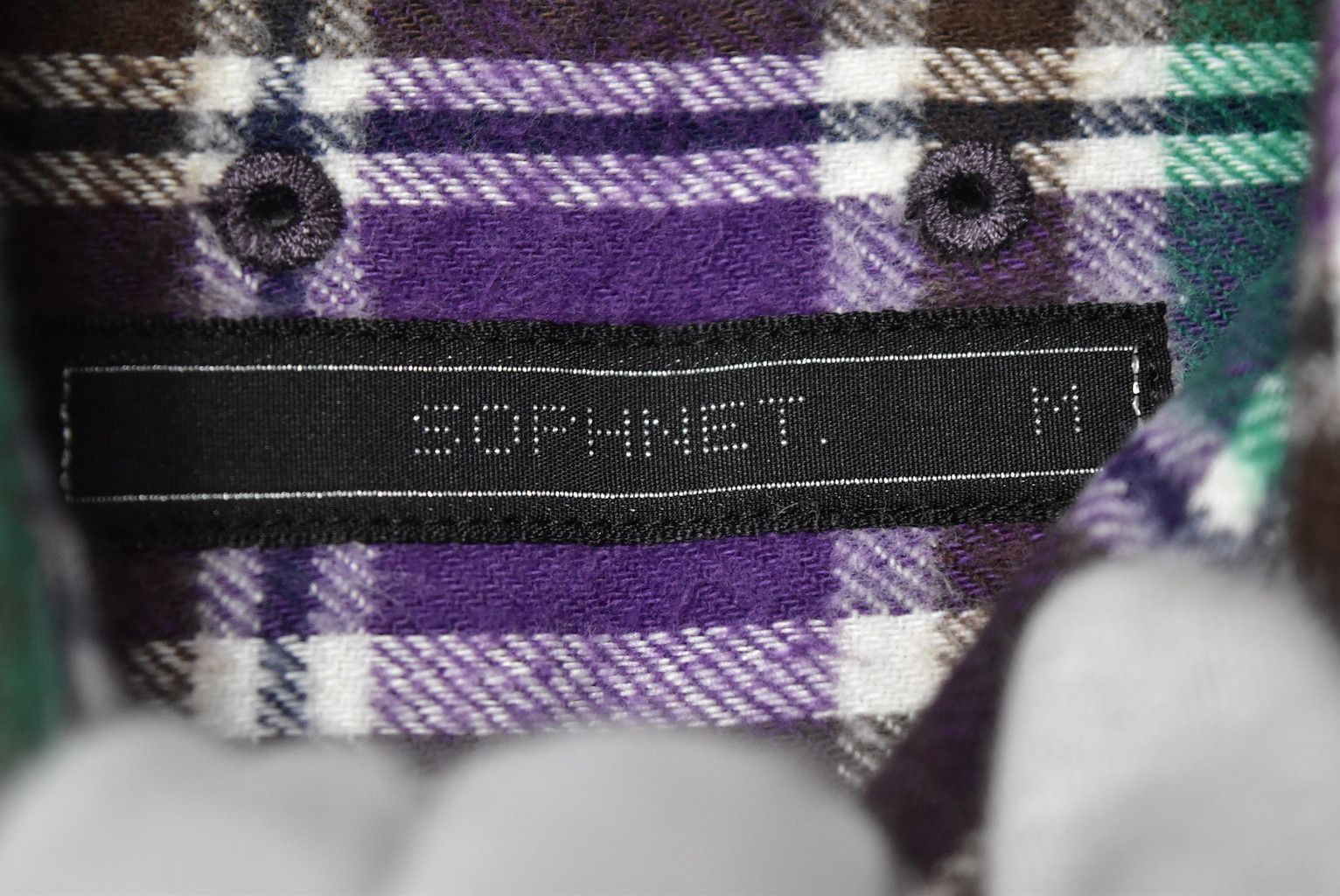 Sophnet. checker shirt/28786 - 839 64 Size US M / EU 48-50 / 2 - 3 Thumbnail