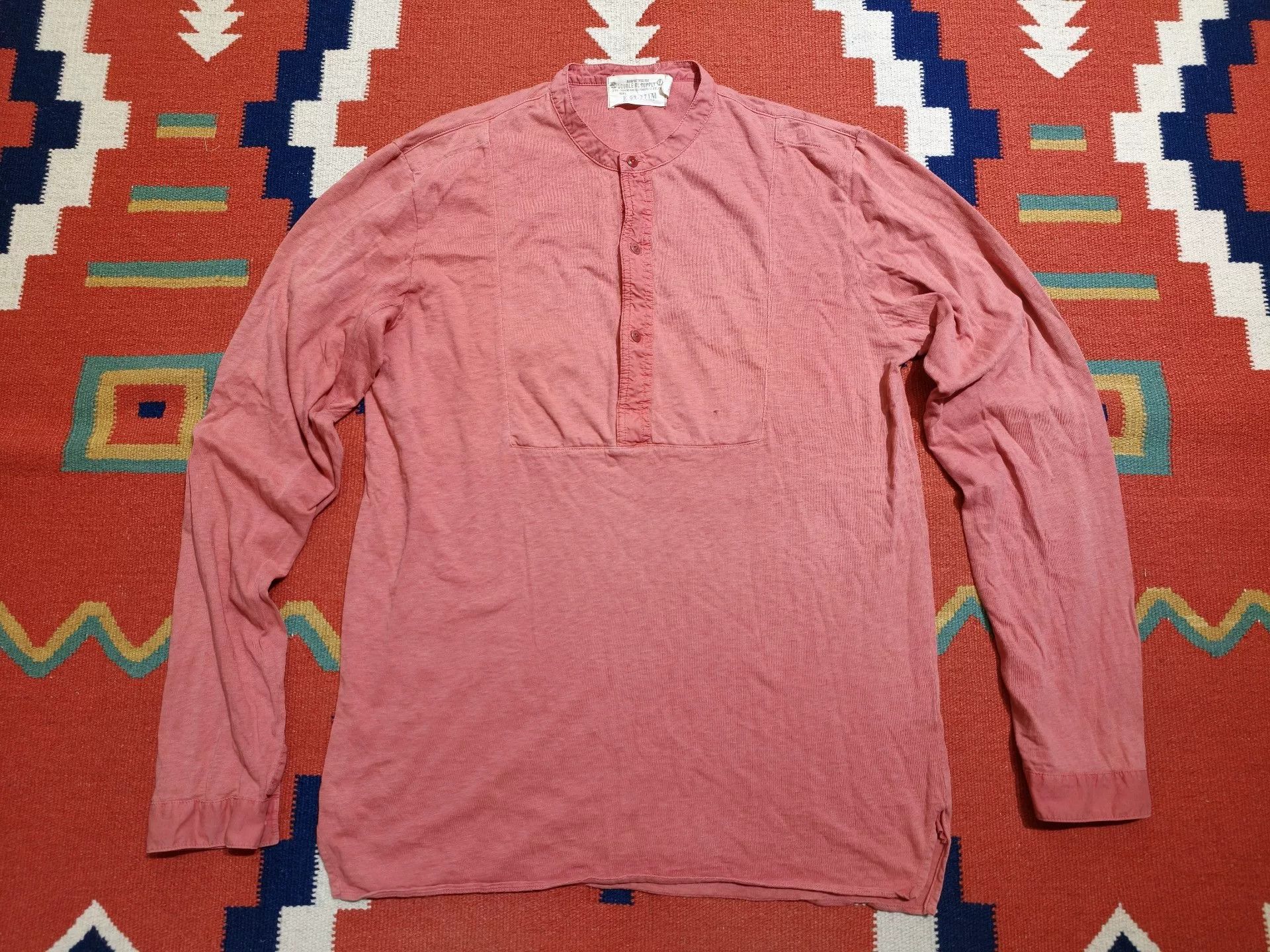 RRL Ralph Lauren RRL Double RL Henley Long Sleeve T-shirt Size US M / EU 48-50 / 2 - 1 Thumbnail