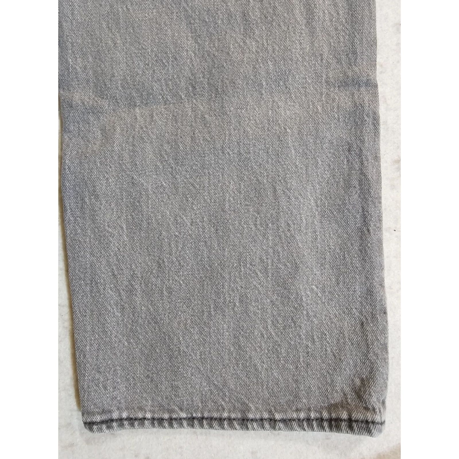 Levi's VINTAGE Levi's 501 XX Jeans Mens Medium Gray 42x30 Denim Cotton 90s Style Regular Straight Size US 42 / EU 58 - 7 Thumbnail