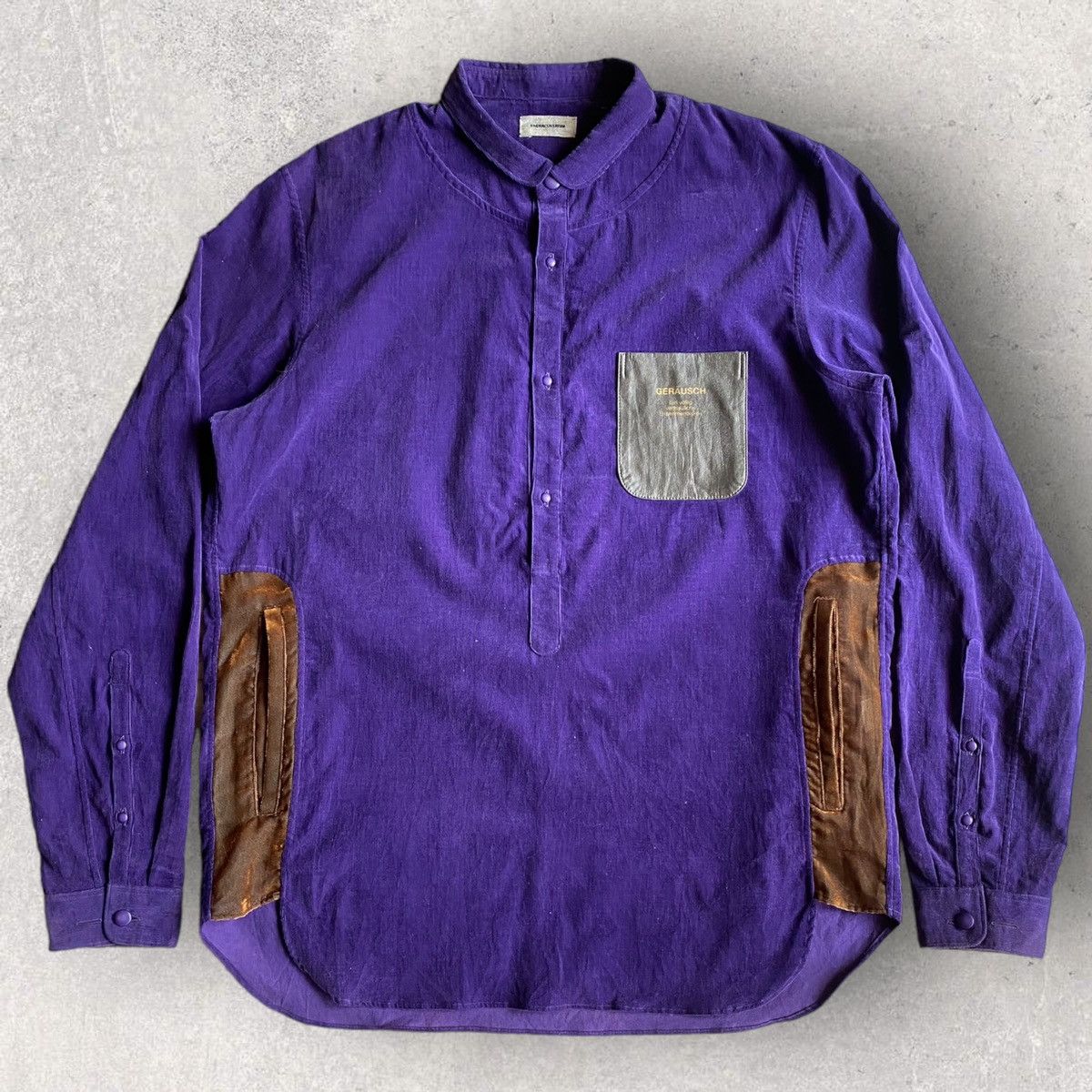 Undercover AW12 “Psycho Color” Gerausch Pull Over Corduroy Shirt Size US L / EU 52-54 / 3 - 2 Thumbnail