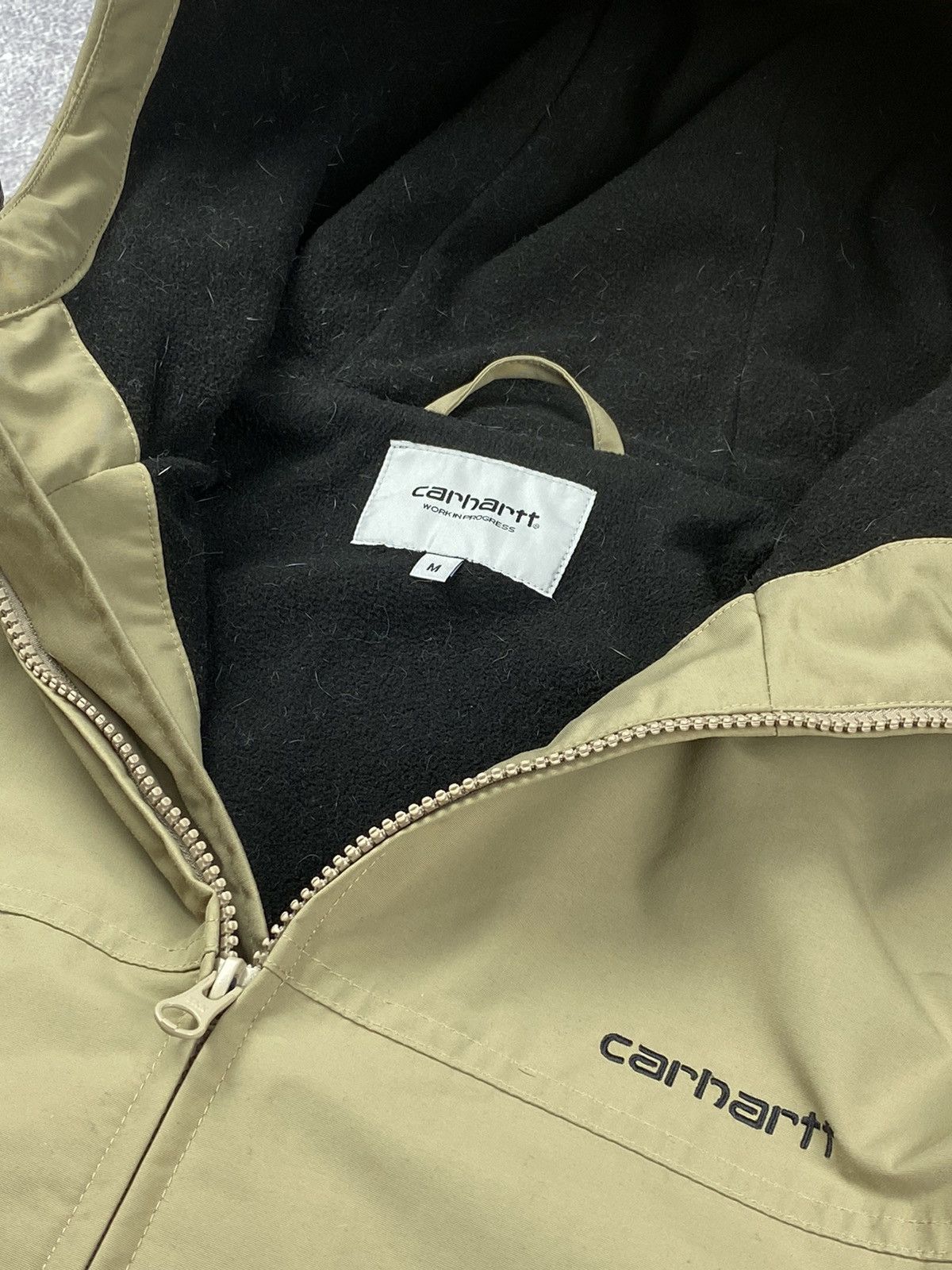 Carhartt × Vintage Vintage Carhartt jacket mens M beige Y2K Nylon Size US M / EU 48-50 / 2 - 8 Thumbnail