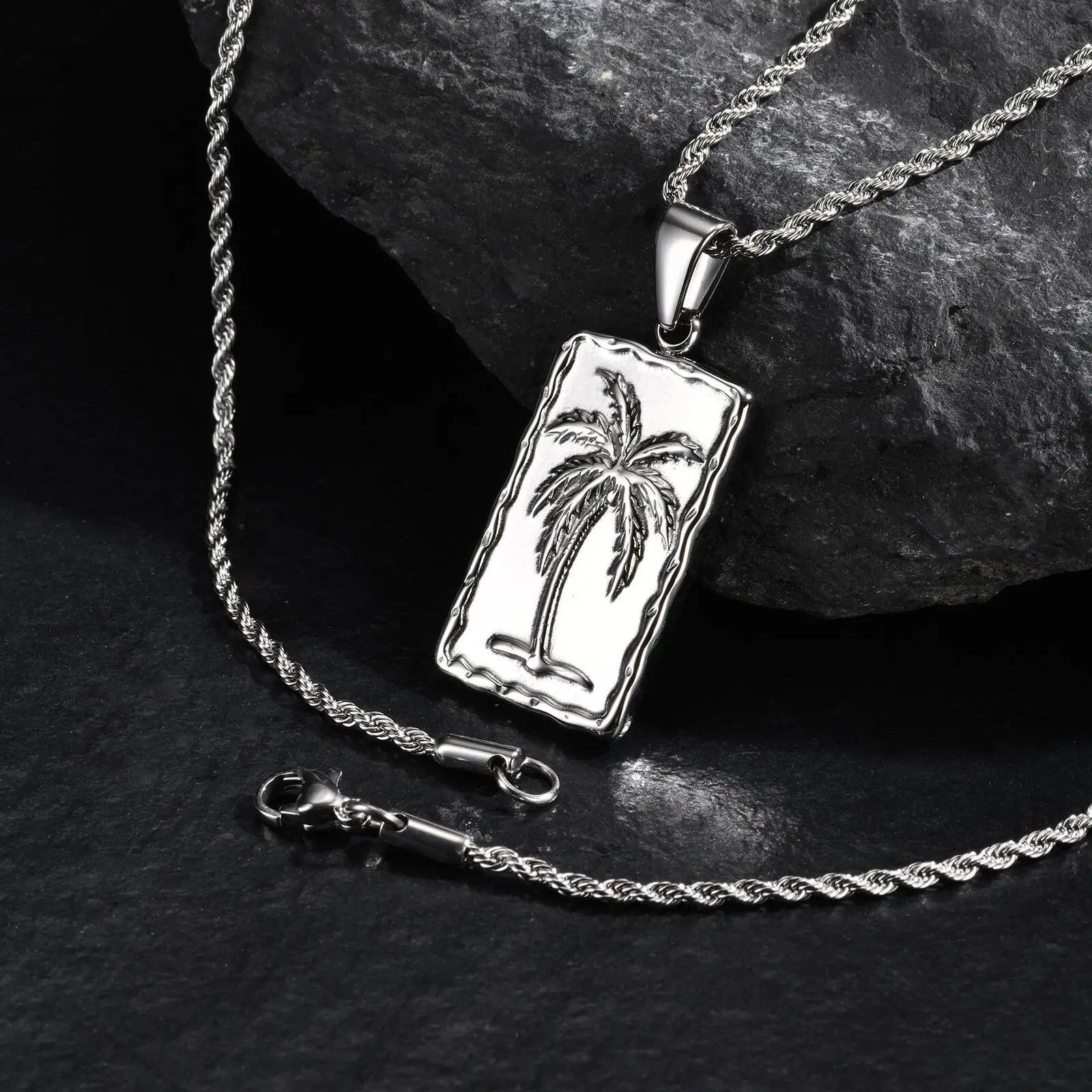 Jewelry Summer Coconut Tree Necklace Size ONE SIZE - 1 Thumbnail