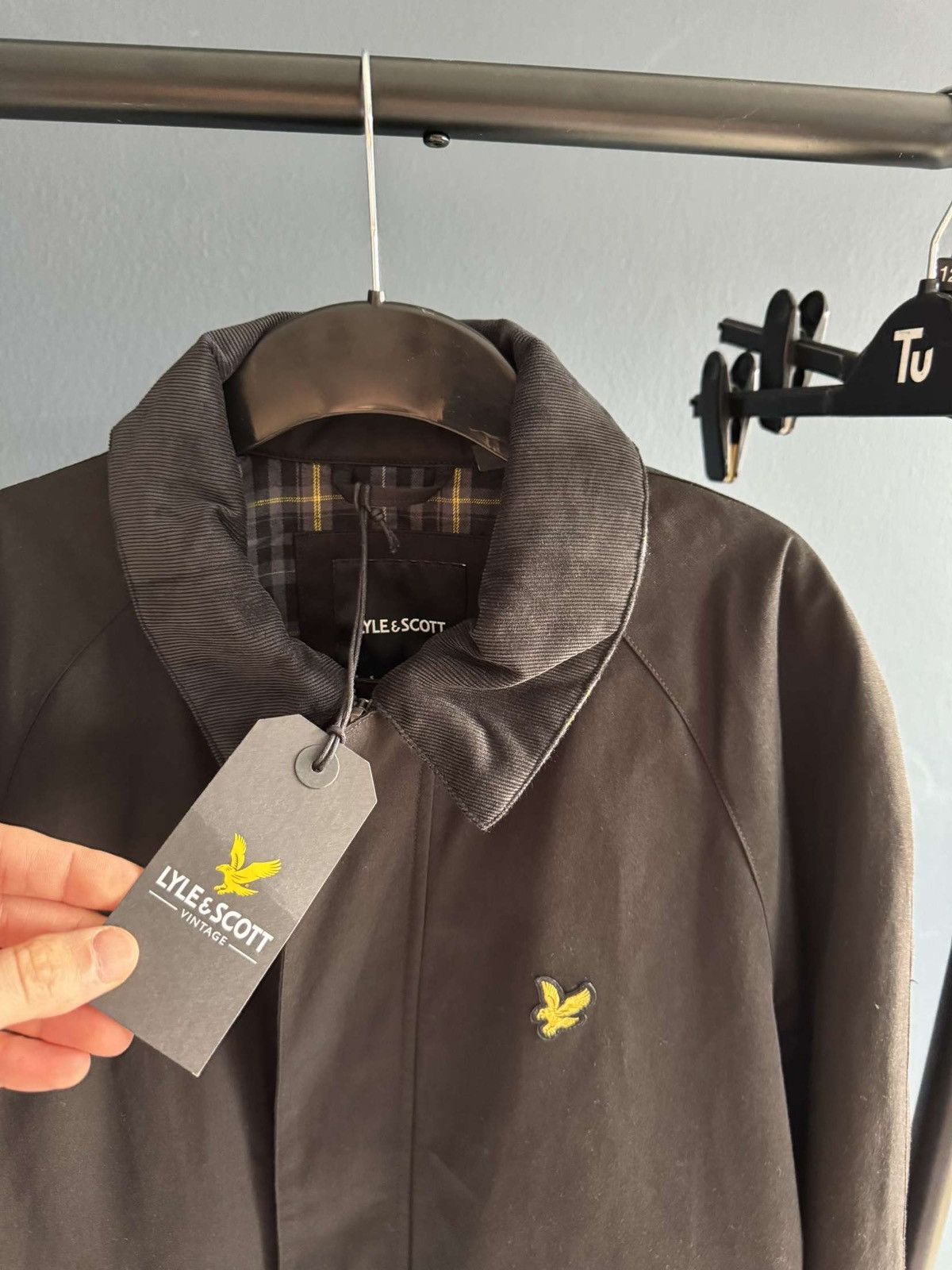 Lyle & Scott Tartan Lined Hunting Jacket – Size M – New With Tags Size US M / EU 48-50 / 2 - 4 Thumbnail