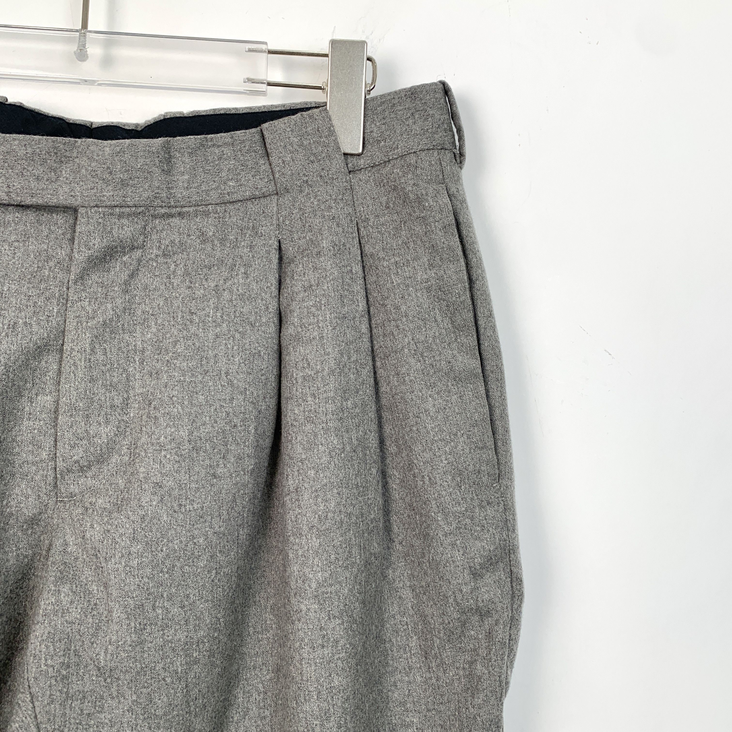 Dior Dior Grey Wool Tailored Trousers (Size S) Size 32" / US 10 / IT 46 - 5 Thumbnail