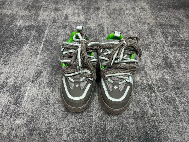 Louis Vuitton Louis Vuitton SKATE grey-green board shoes Size US 6.5 / EU 39-40 - 2 Thumbnail