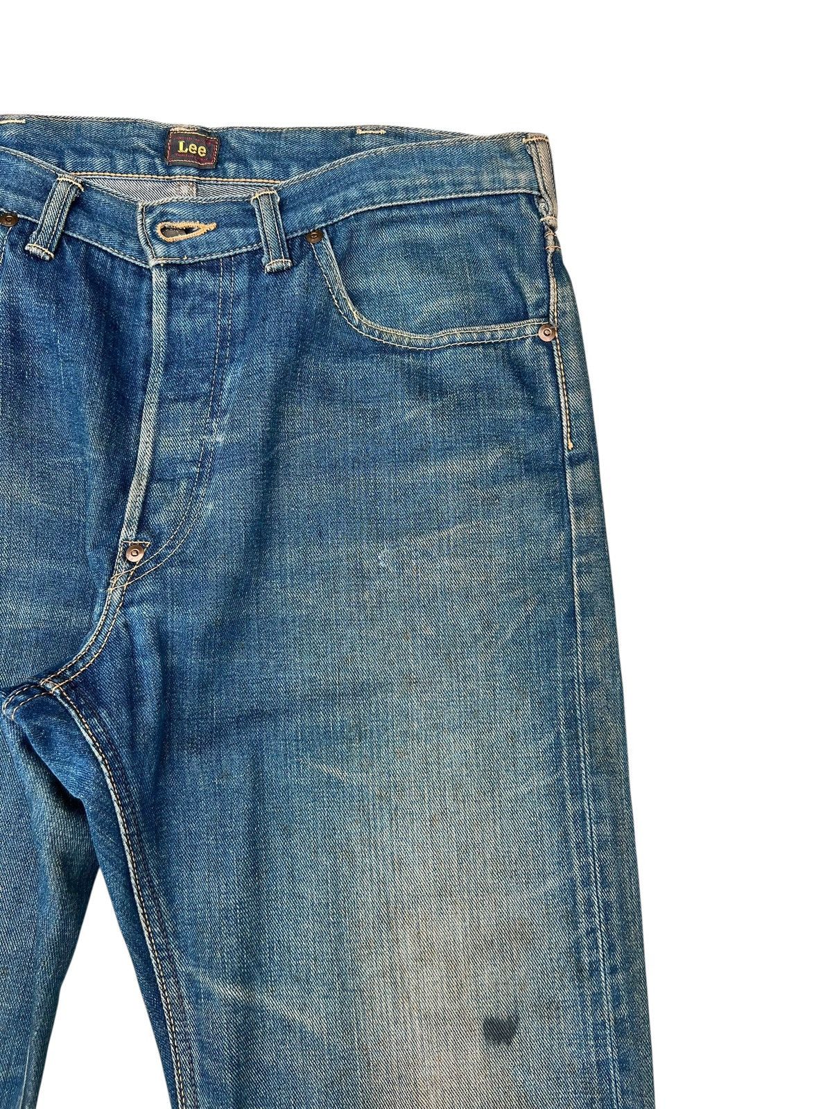 Lee Vintage Lee Riders Union Made Dirty Mud Denim Selvedge Jeans Size US 33 - 9 Thumbnail