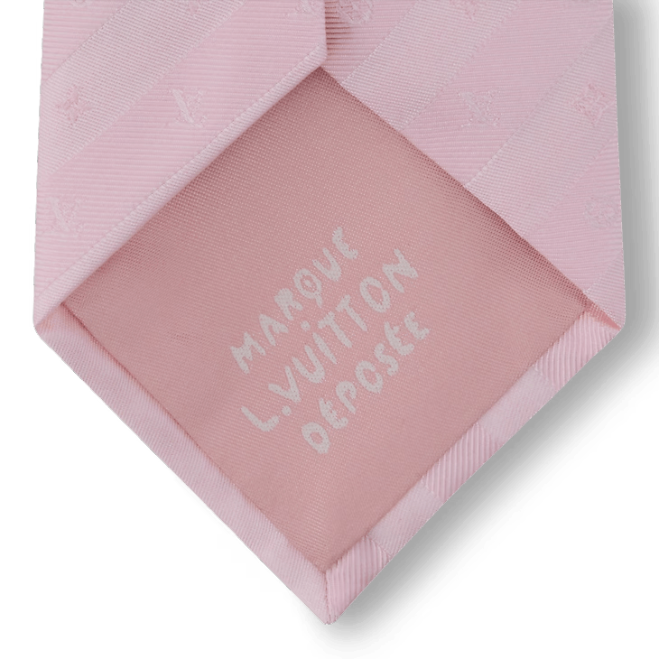 Louis Vuitton Monogram Stripy Tie Size ONE SIZE - 4 Thumbnail