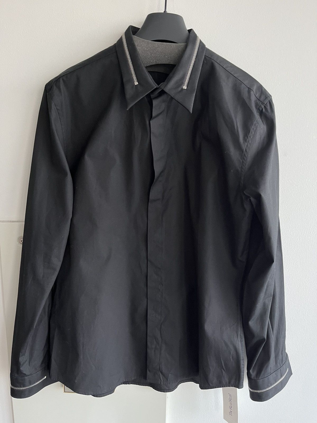 Givenchy $2k Givenchy Super Runway Zipper Shirt Perfect Condition Size US L / EU 52-54 / 3 - 4 Thumbnail