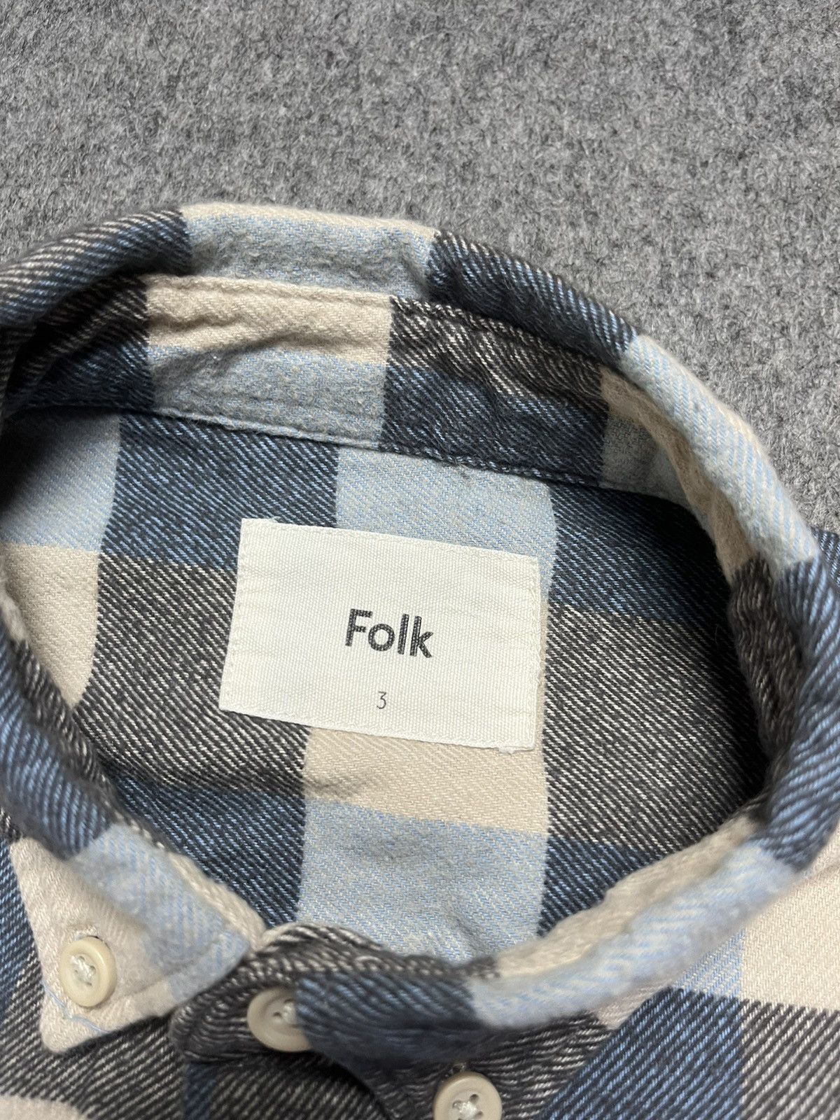 Folk Folk flannel shirt Size US S / EU 44-46 / 1 - 4 Thumbnail