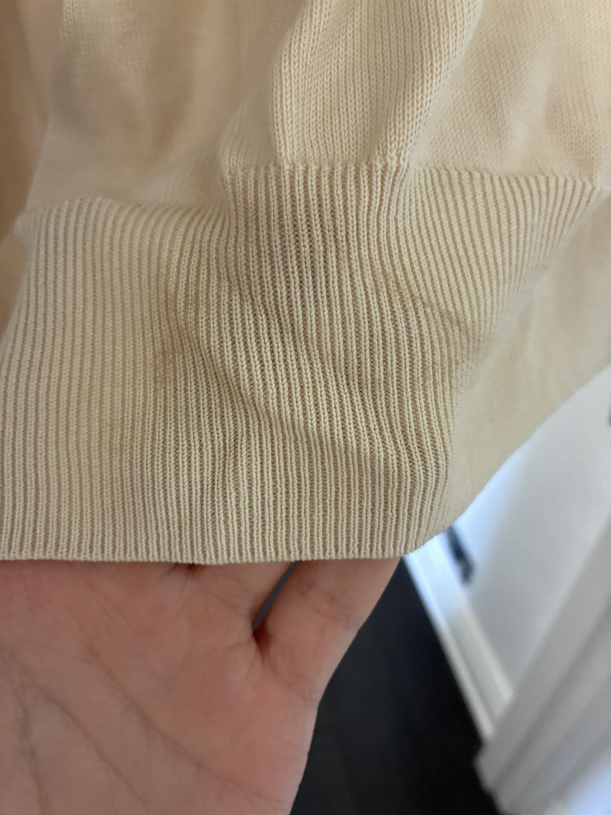 Loro Piana Loro piana beige quarter zip size 50/medium Size US M / EU 48-50 / 2 - 4 Thumbnail