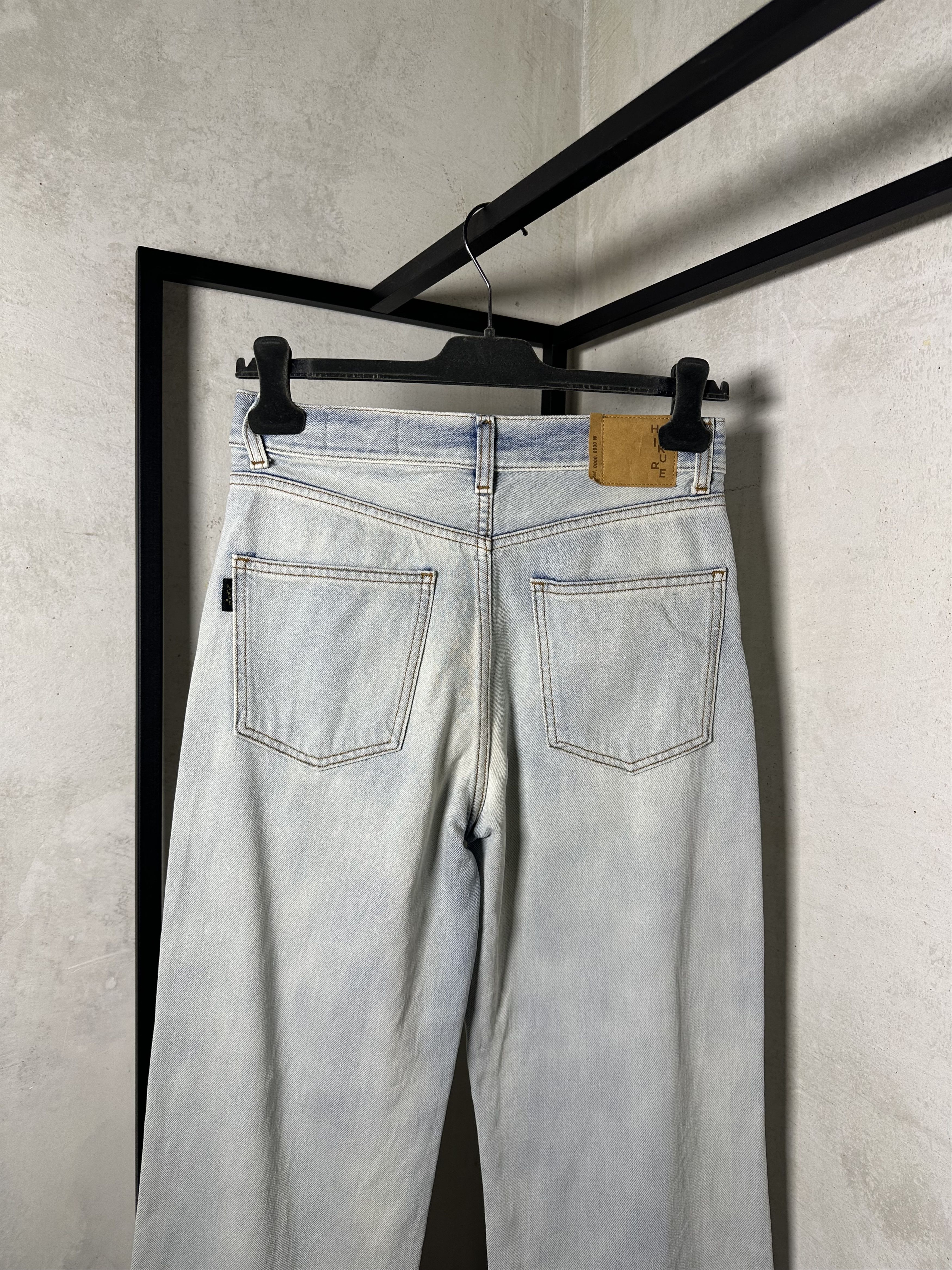 Haikure Haikure Worn Blue Straight Jeans Size 26" / US 2 / IT 38 - 7 Thumbnail