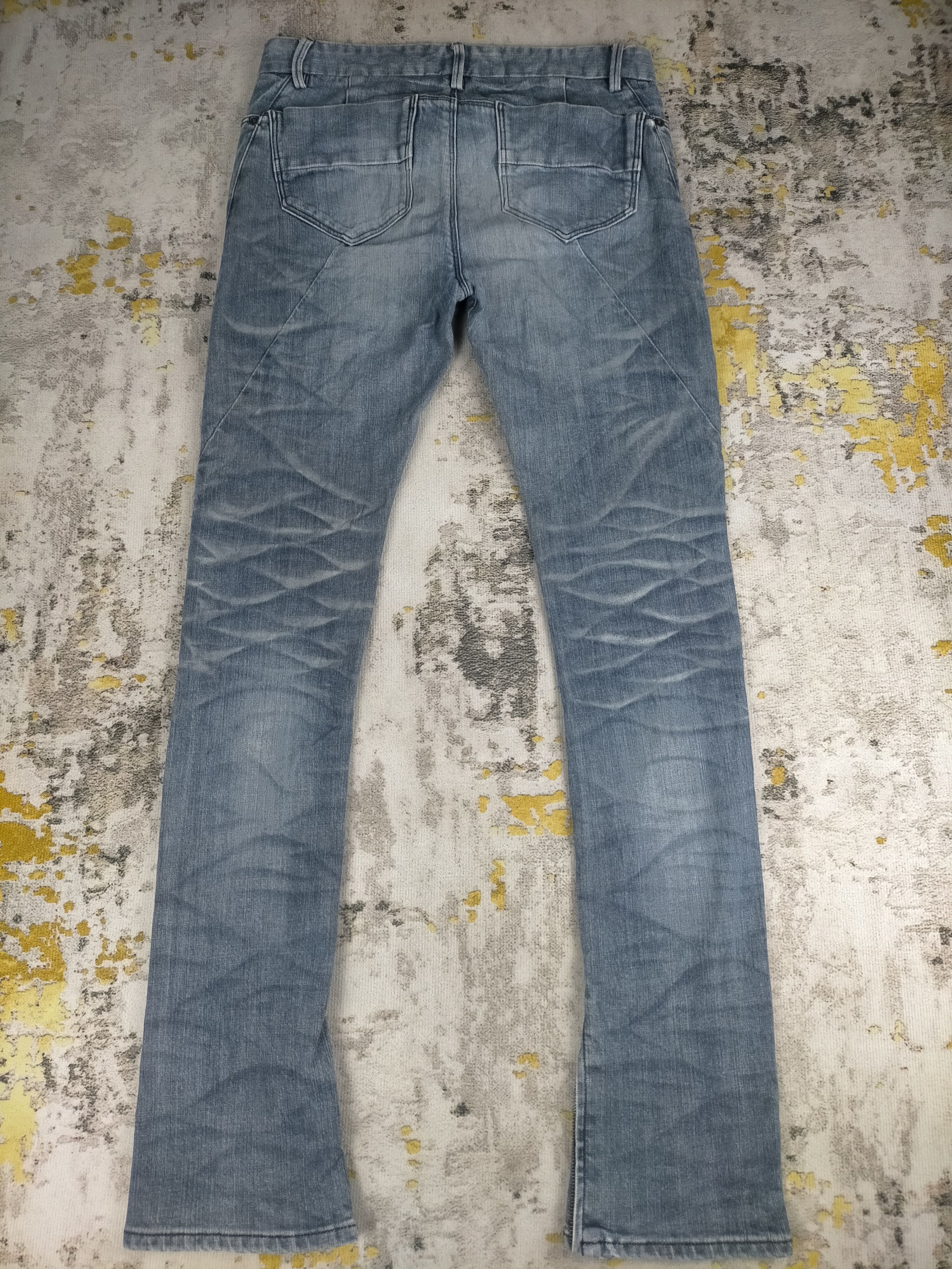 BUFFALO BOBS Vintage Johnny Wolf Japan Skinny Flare Jeans Size US 31 - 4 Thumbnail