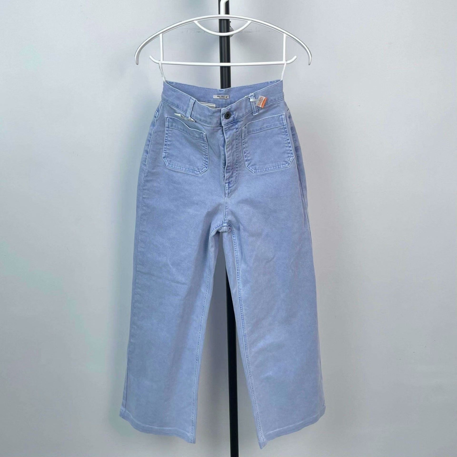 Miu Miu Miu Miu Denim Blue Jeans S Women Size 26" / US 2 / IT 38 - 1 Thumbnail