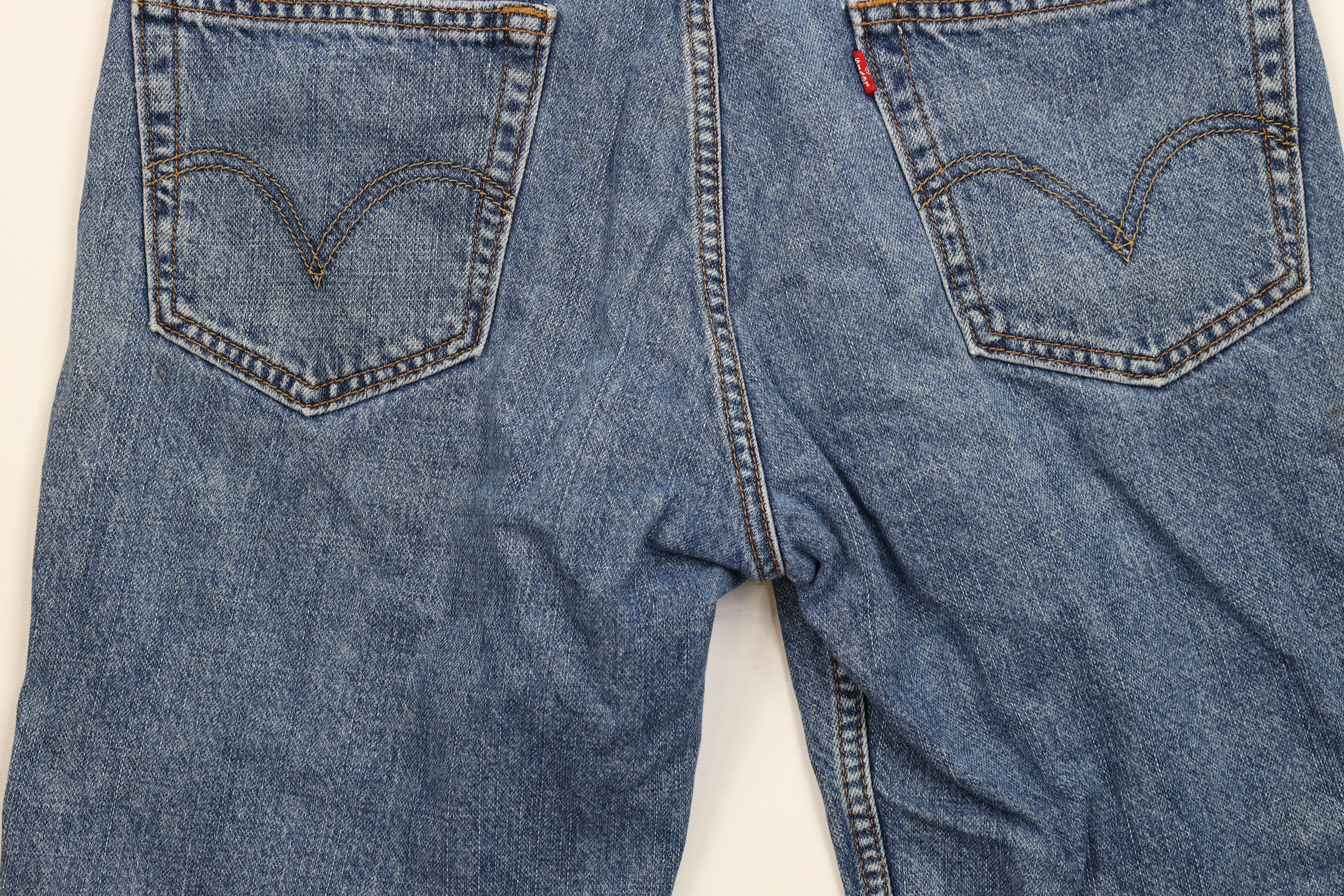 Levi's × Vintage Vintage Y2K Levis 505 Regular Fit Denim Jean Shorts Jorts Size US 33 - 11 Thumbnail
