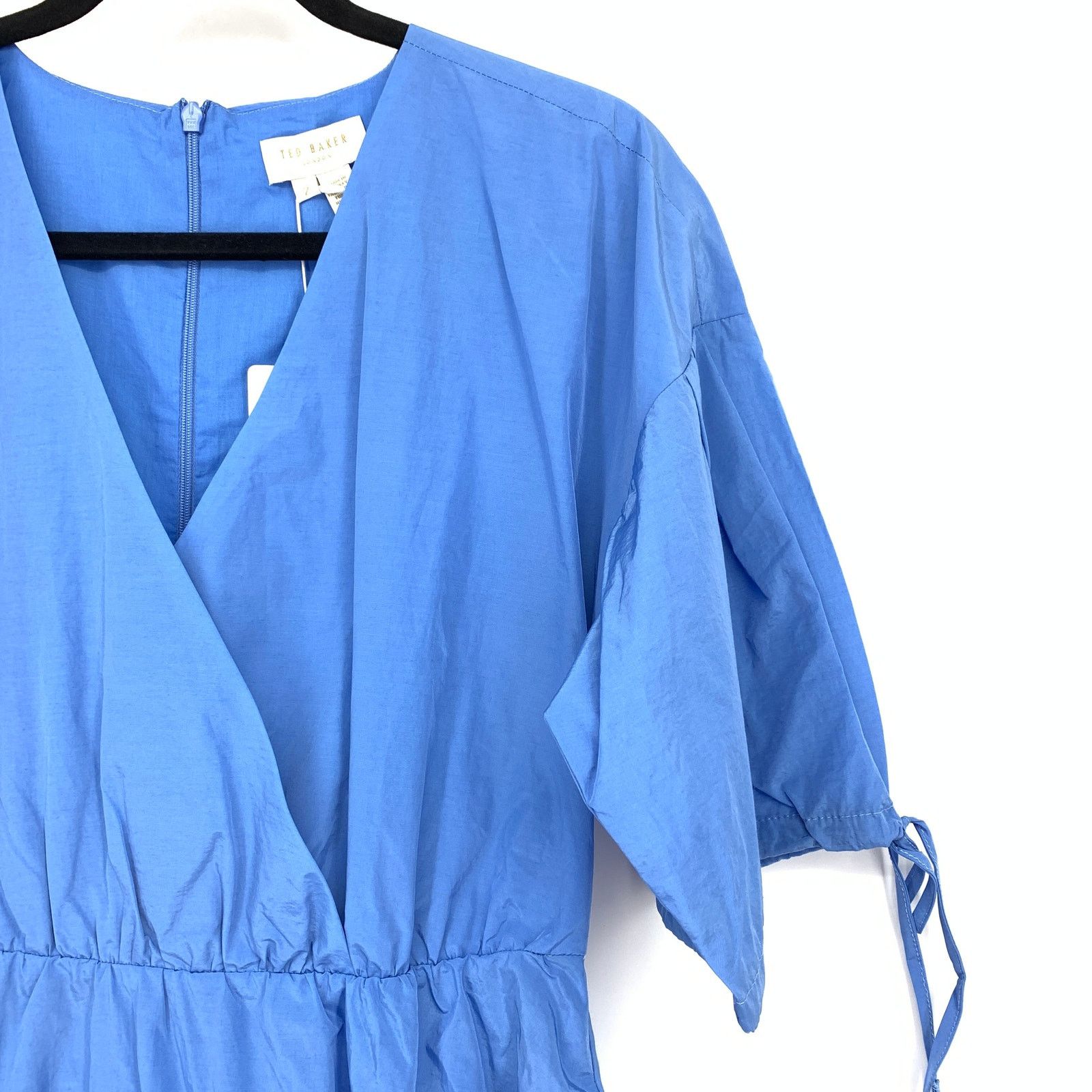 Ted Baker Ted Baker Exaggerated Sleeve Wrap Mini Dress Size 2 US 4 NEW Size S / US 4 / IT 40 - 3 Thumbnail