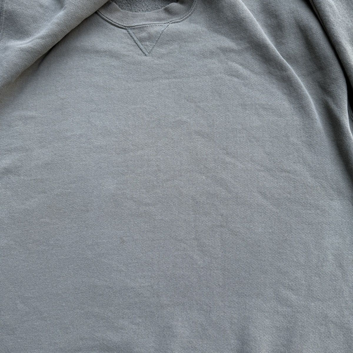 Vintage Beige Tan Russell Sweatshirt Thrashed Faded ERD Grunge Size US XL / EU 56 / 4 - 8 Thumbnail