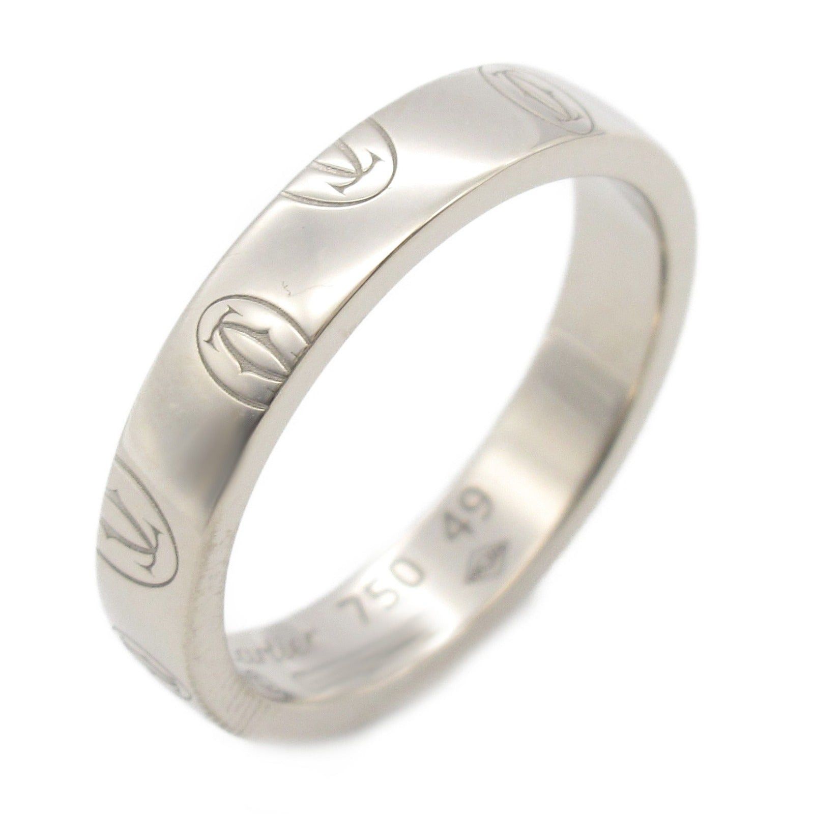 Cartier Cartier Happy Birthday Ring K18Wg (White Gold) Silver Size ONE SIZE - 1 Thumbnail