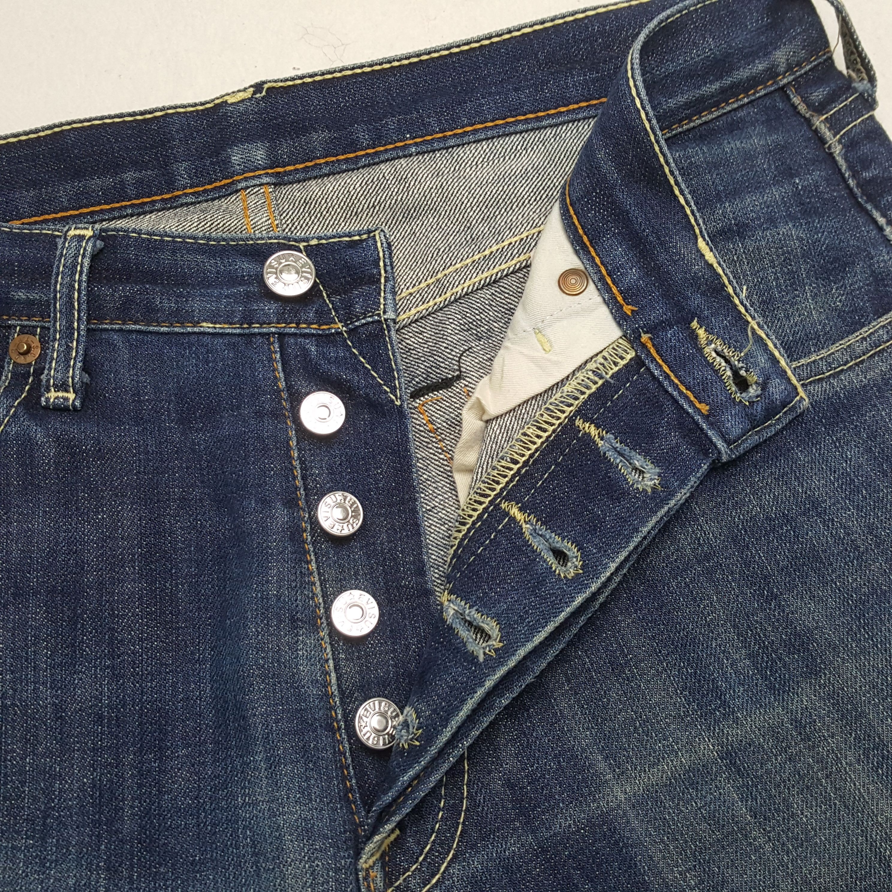 Evisu × Japanese Brand × Vintage Vintage EVISU Japanese Brand Daicock Custom Style Jeans Size US 31 - 12 Thumbnail