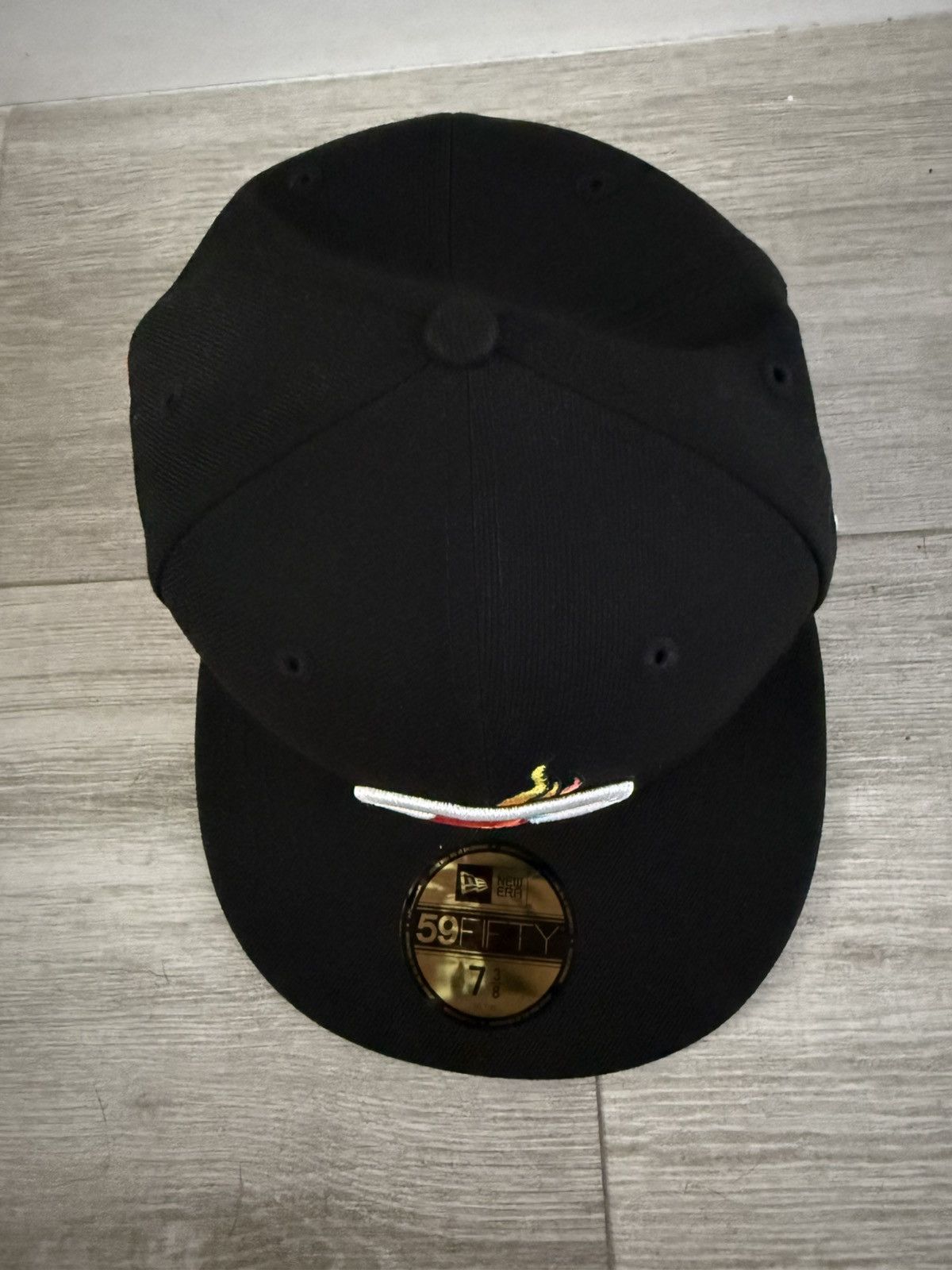 New Era Miami Heat New Era Mashup Vol. 2 Ball & Flame Fitted 7 3/8 Size ONE SIZE - 6 Thumbnail