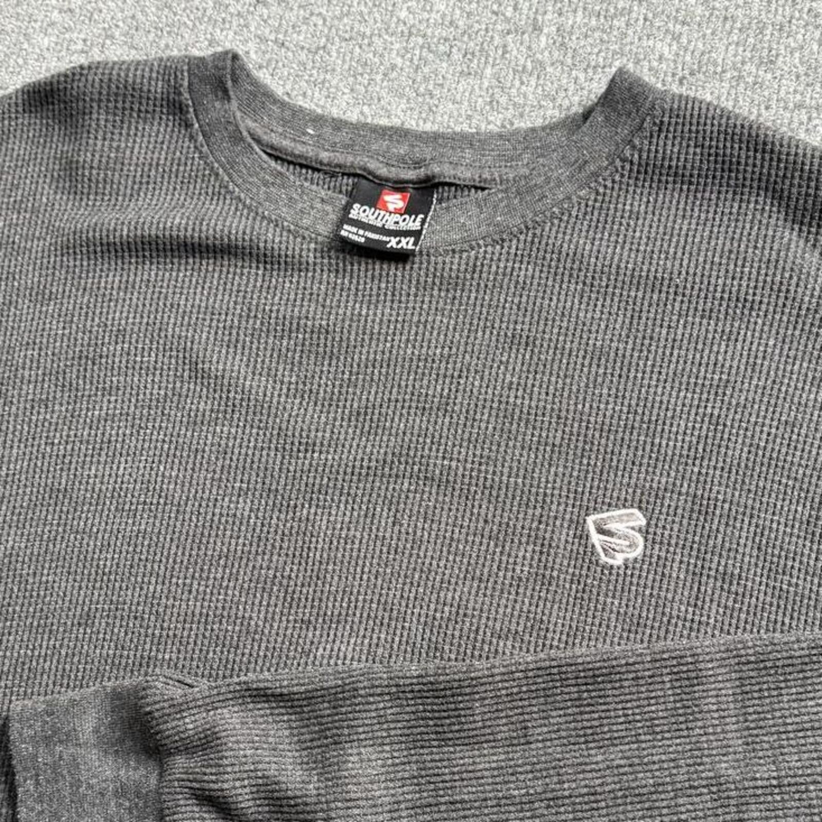 Southpole Y2K Southpole Authentic Collection Waffle Knit Thermal Shirt Size US XXL / EU 58 / 5 - 3 Thumbnail