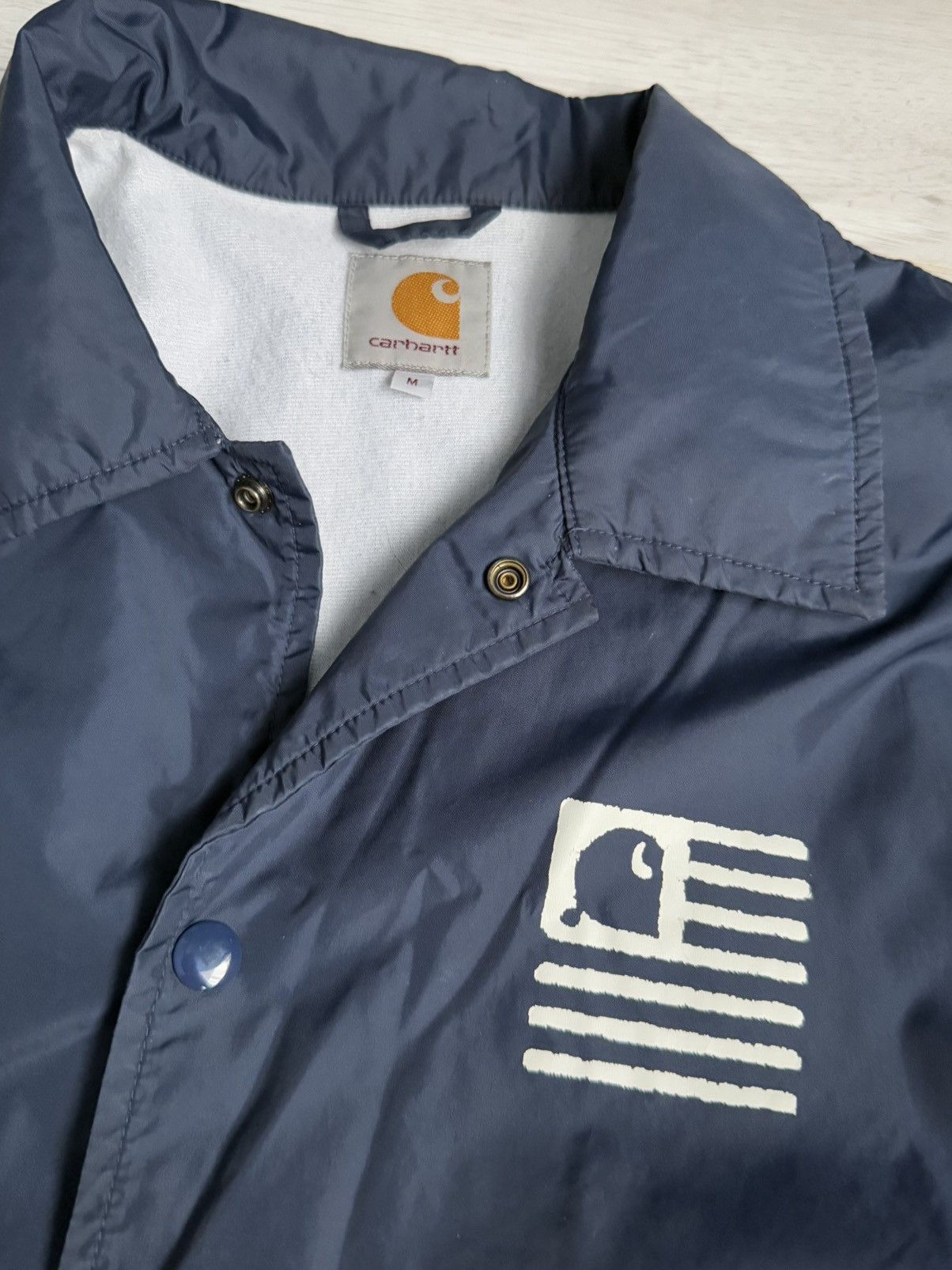 Carhartt × Vintage Vintage Carhartt nylons couch jacket Size US M / EU 48-50 / 2 - 3 Thumbnail