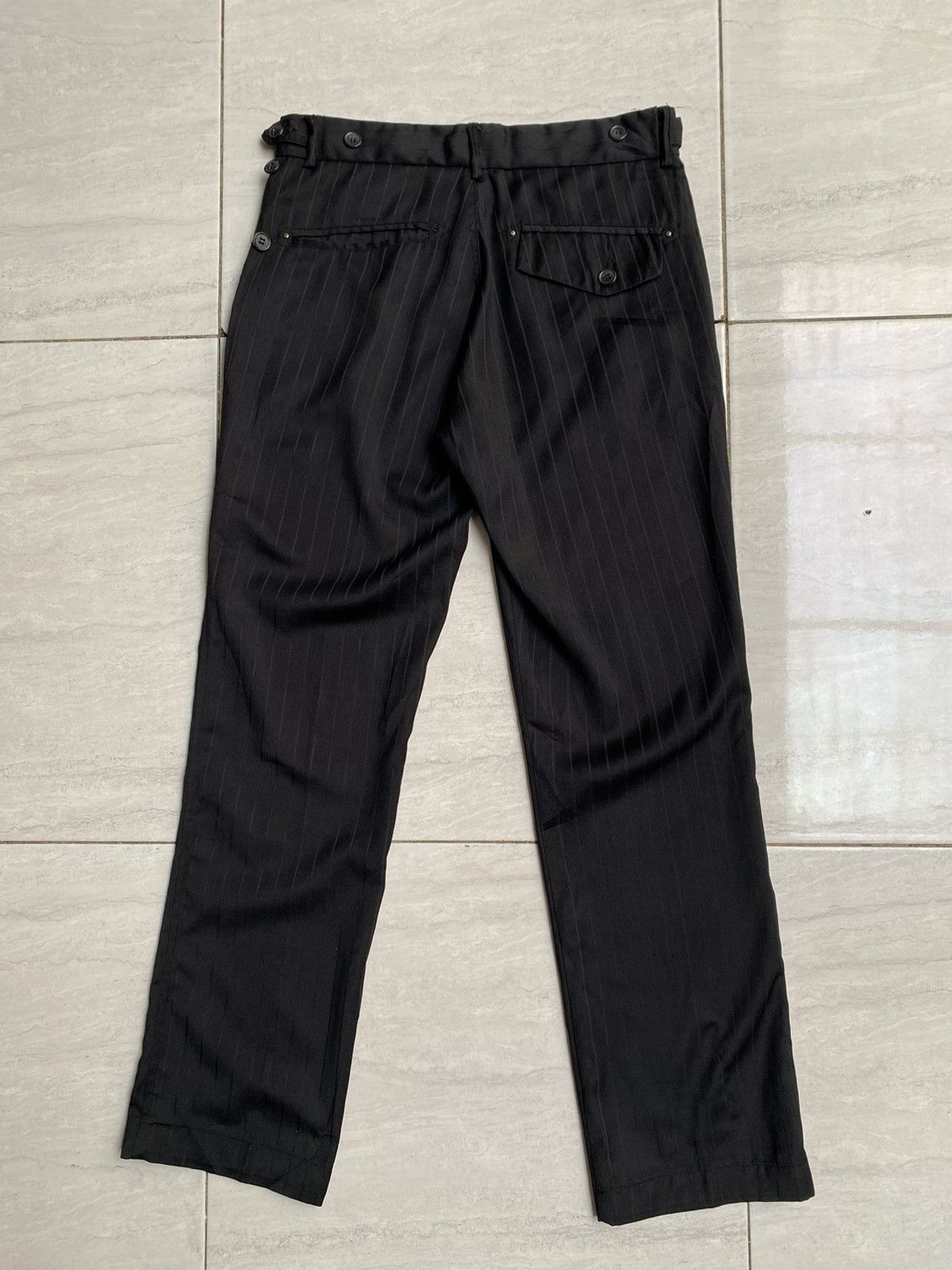 Other Suggestion Black Striped Pants Size US 29 - 11 Thumbnail