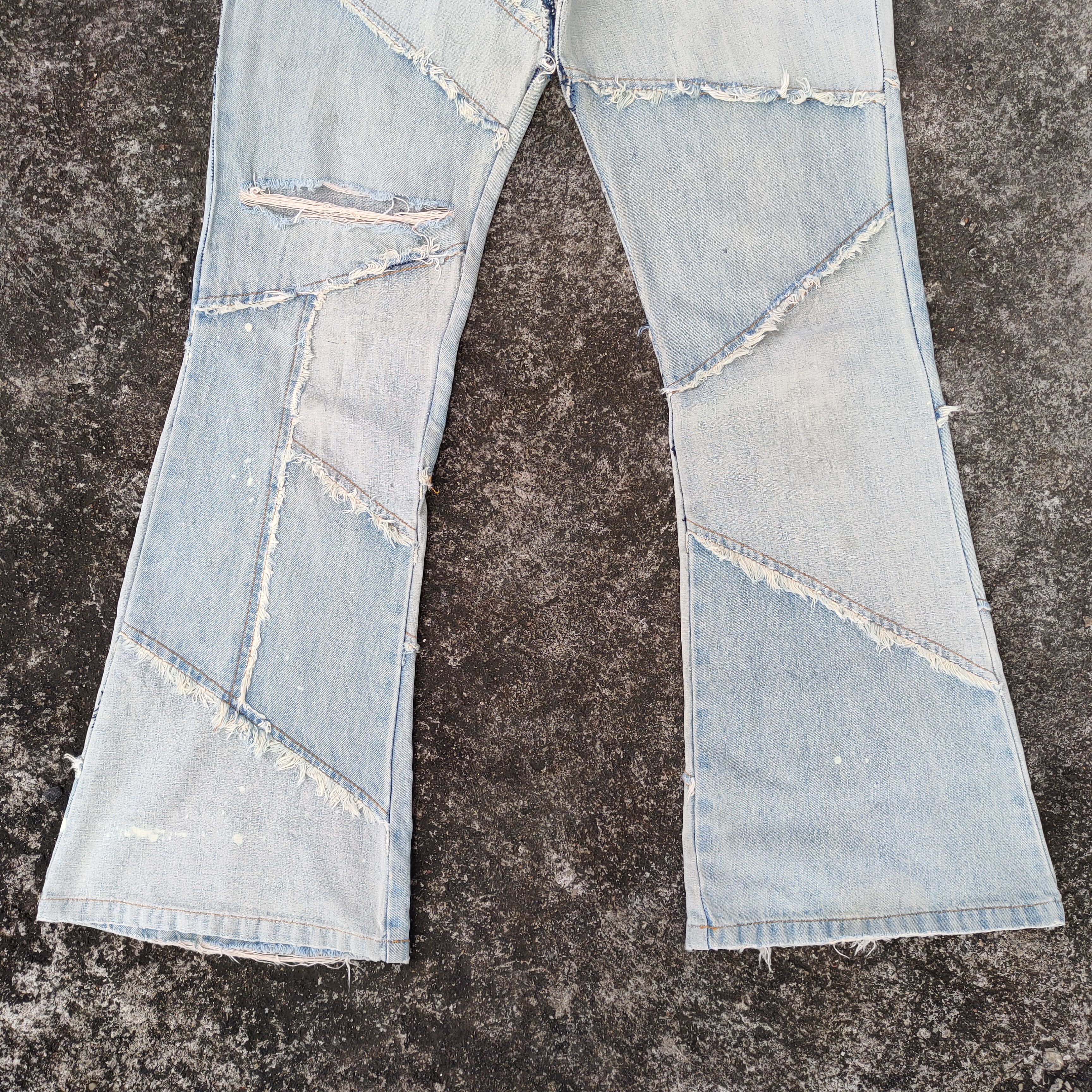 Japanese Brand FLARE VINTAGE JAPANESE BOOTCUT FADED JEANS DENIM PANTS Size US 30 / EU 46 - 4 Thumbnail