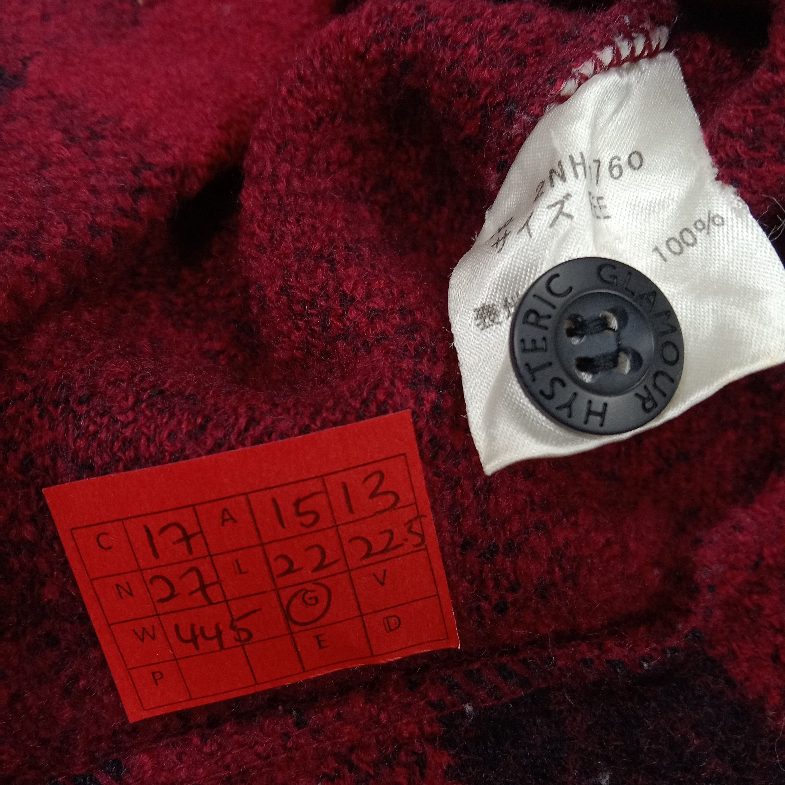 Hysteric Glamour × Japanese Brand × Vintage Hysteric Glamour Japanese Brand Casual Flannel Shirt Style Size XS / US 0-2 / IT 36-38 - 10 Thumbnail