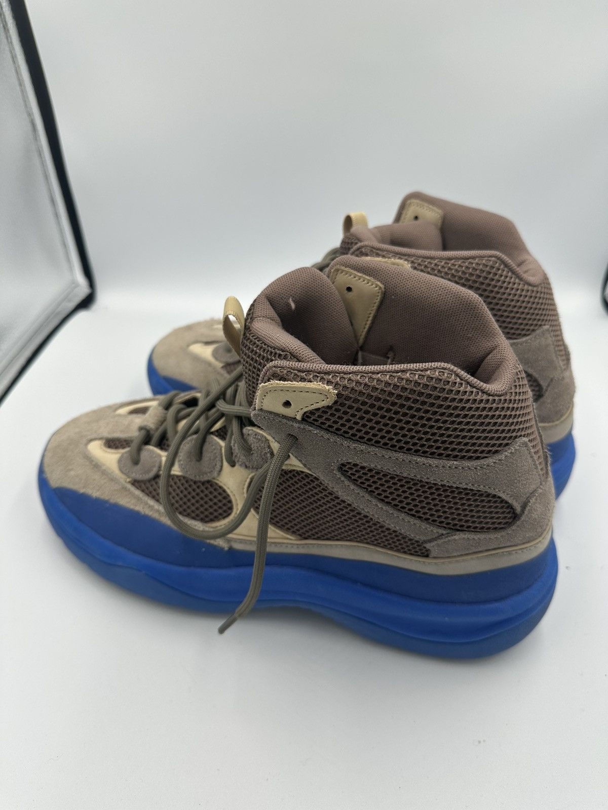 Adidas × Kanye West ADIDAS YEEZY DESERT BOOT TAUPE BLUE 13 WORN ONCE GY0374 Size US 13 / EU 46 - 2 Thumbnail