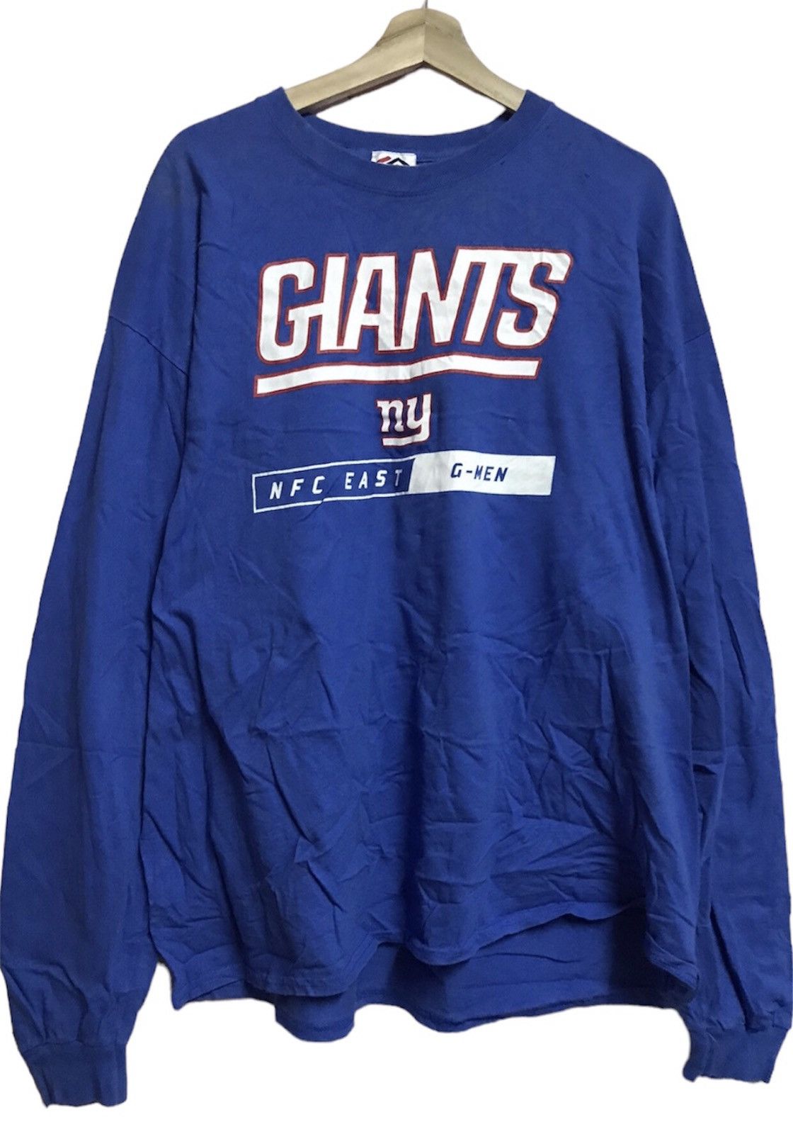 Majestic Giants Tshirt Long Sleeve Crewneck Size US XL / EU 56 / 4 - 1 Thumbnail