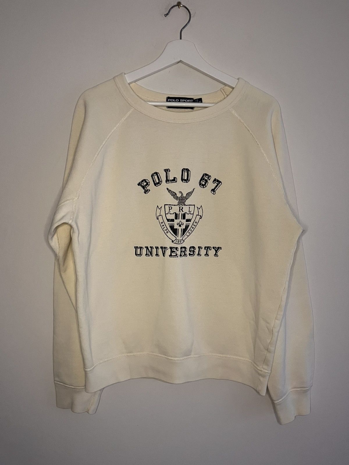 Polo Ralph Lauren 90s Polo Sport - 67 University Sweatshirt Size US M / EU 48-50 / 2 - 1 Thumbnail