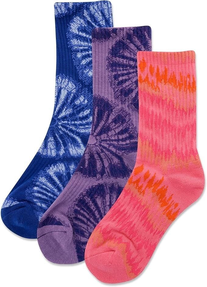 Other Hot Sox Kids Set of 3 Crew Socks ( Youth L/XL ) Size ONE SIZE - 2 Thumbnail