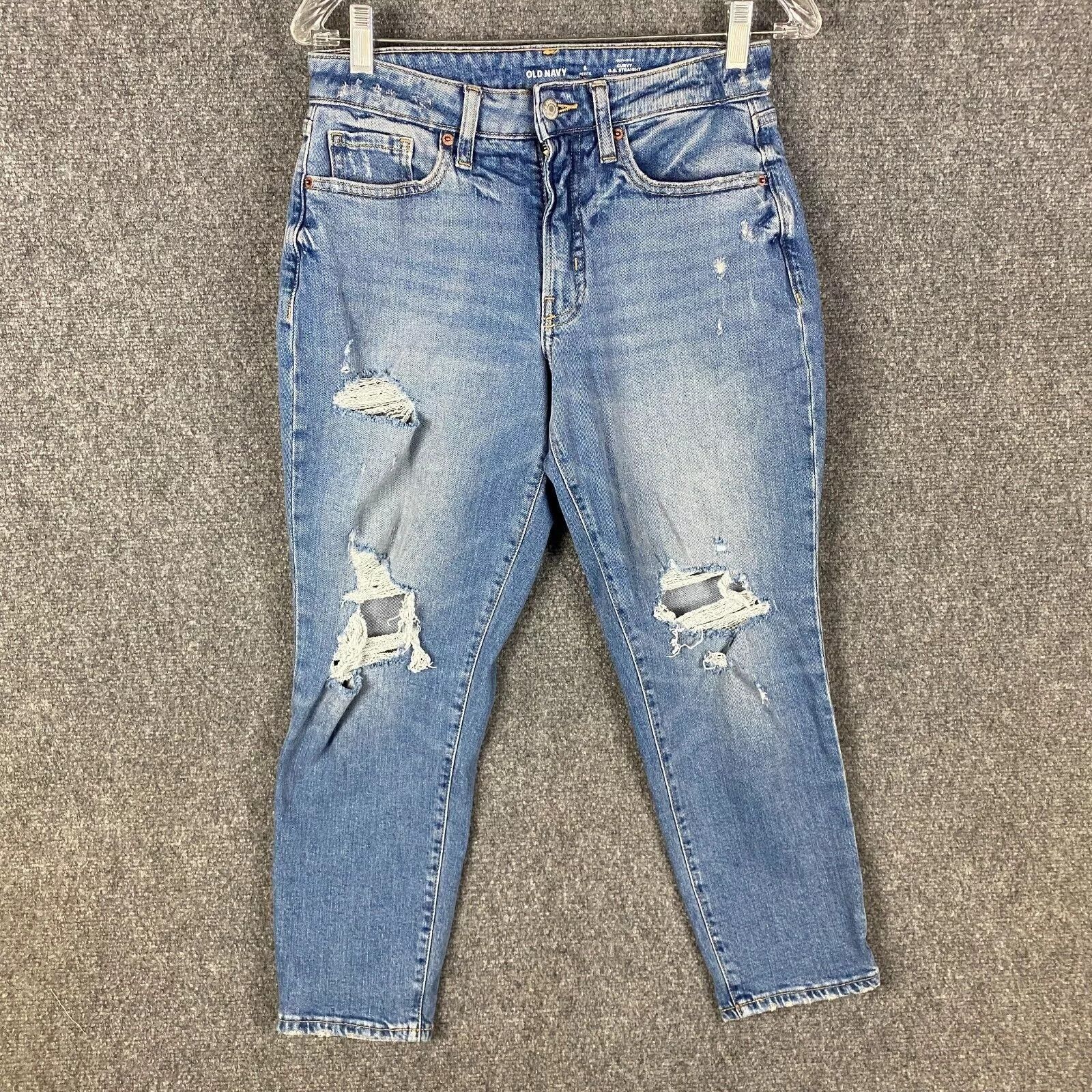 Old Navy Old Navy Jeans Women's Size 6 Petite Curvy O.G. Straight Size 28" / US 6 / IT 42 - 1 Thumbnail