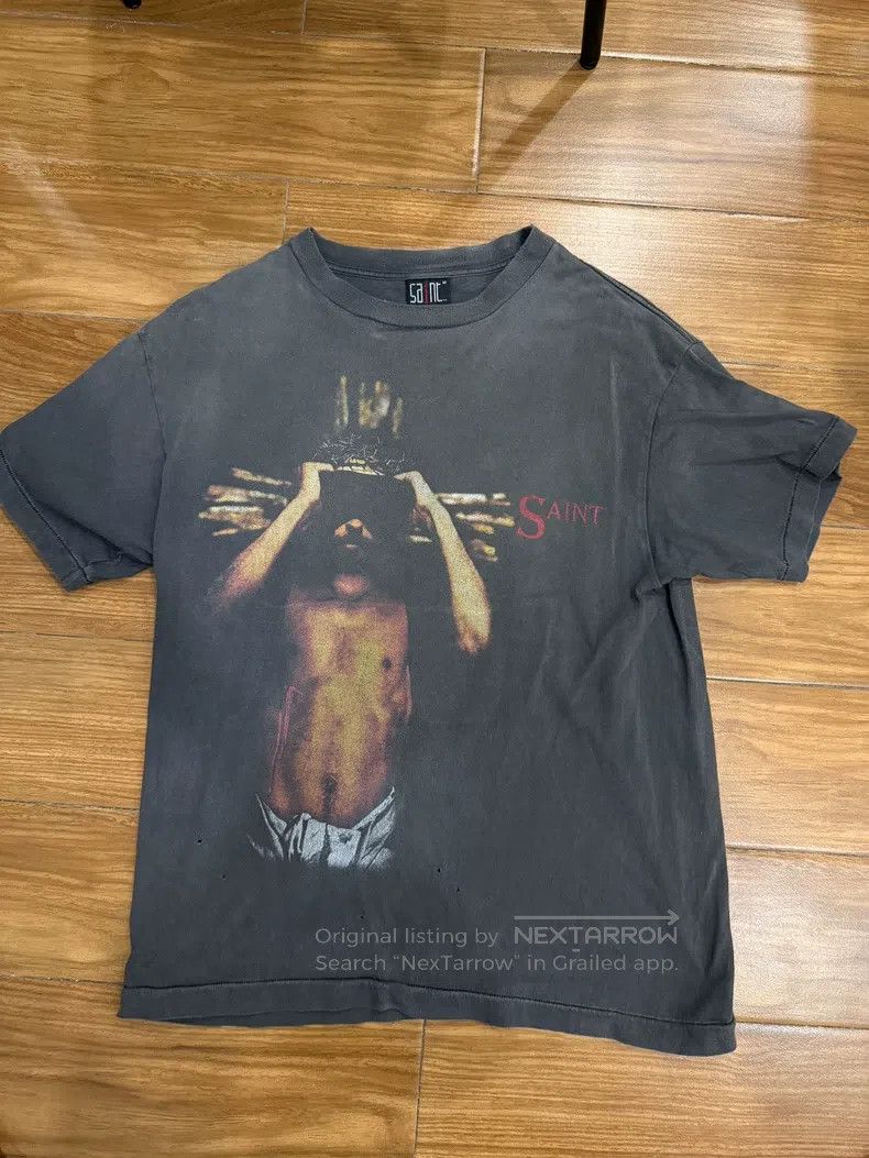 Saint Michael Saint Michael Black printed short sleeves Size US M / EU 48-50 / 2 - 1 Thumbnail