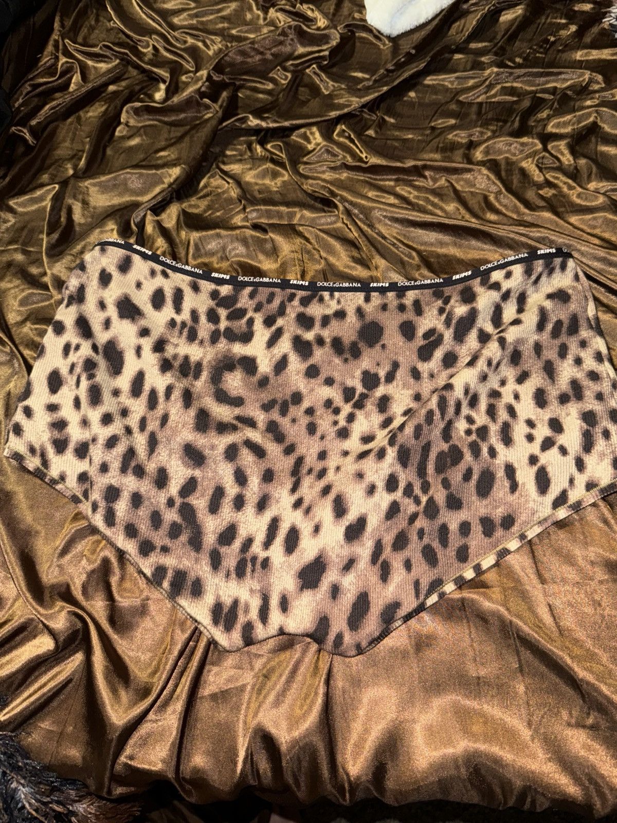 SKIMS SKIMS x Dolce&Gabbana Cotton Rib Boy Short Size 34" / US 12 / IT 48 - 1 Thumbnail