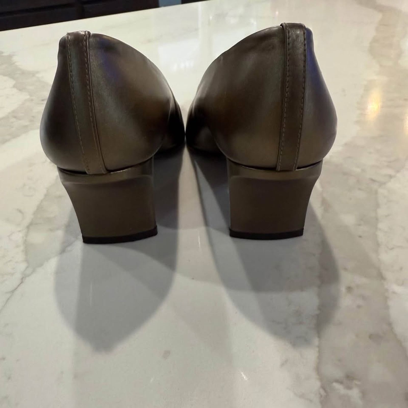 Donald Pliner Vintage Donald J Pliner Latara Square Toe Heels Womens 6.5 Size US 6.5 / IT 36.5 - 2 Thumbnail
