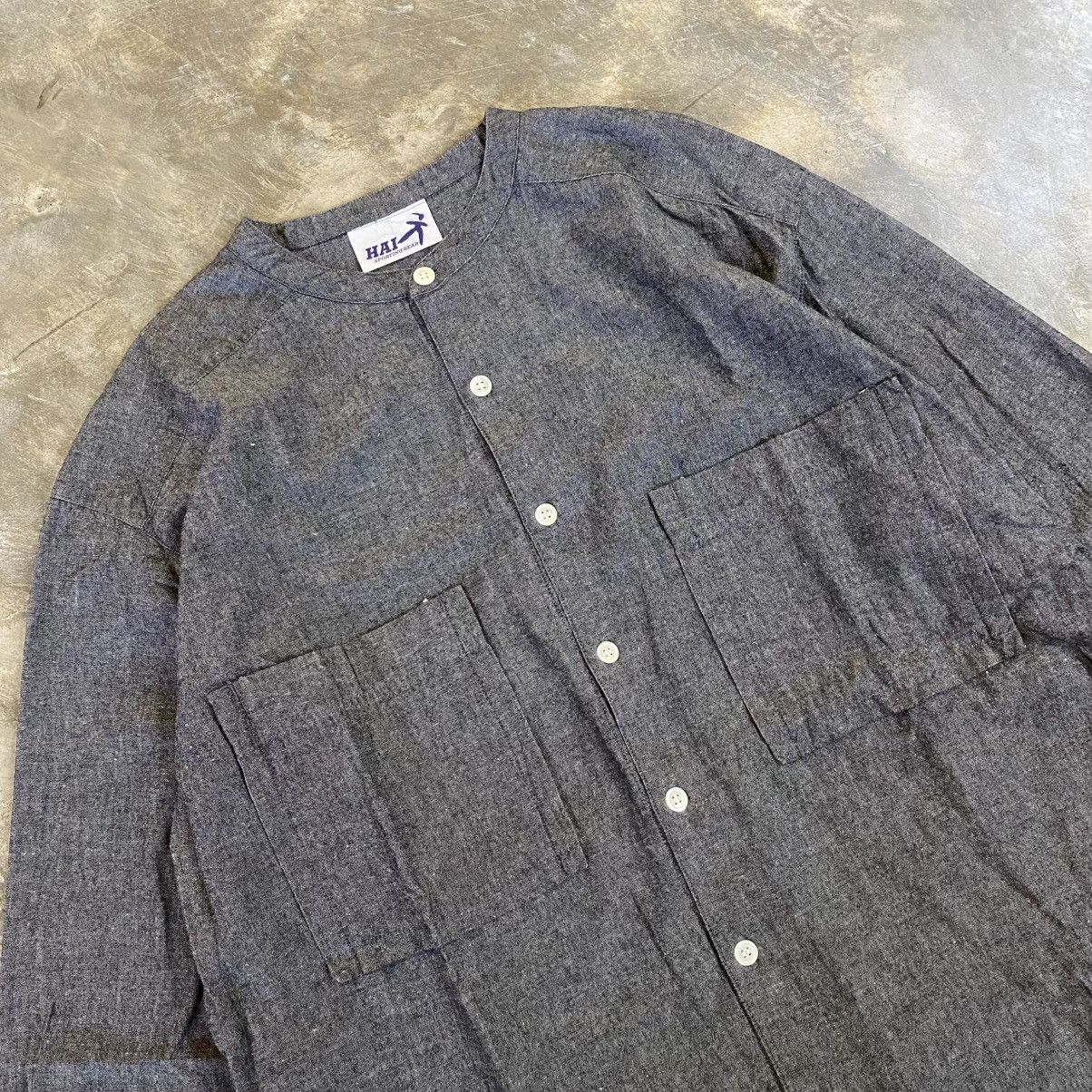 Issey Miyake Hai Sporting Gear by Issey miyake Shanghai Button up shirt Size US XL / EU 56 / 4 - 2 Thumbnail